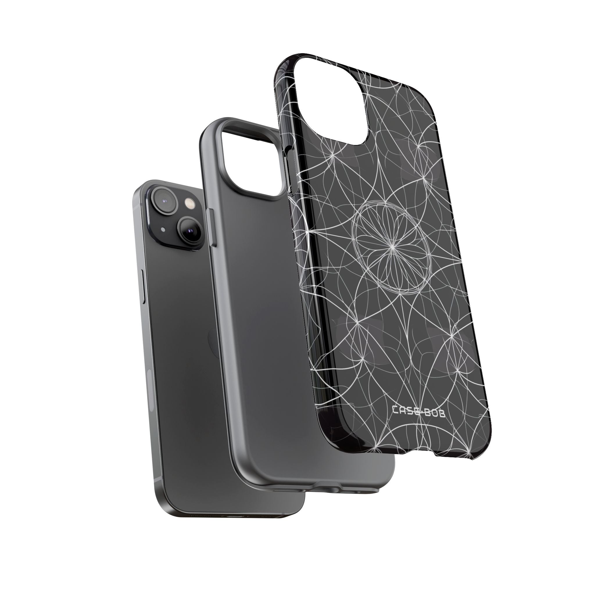 Radiant Petal Orbit iPhone 14 Plus Case - Tough