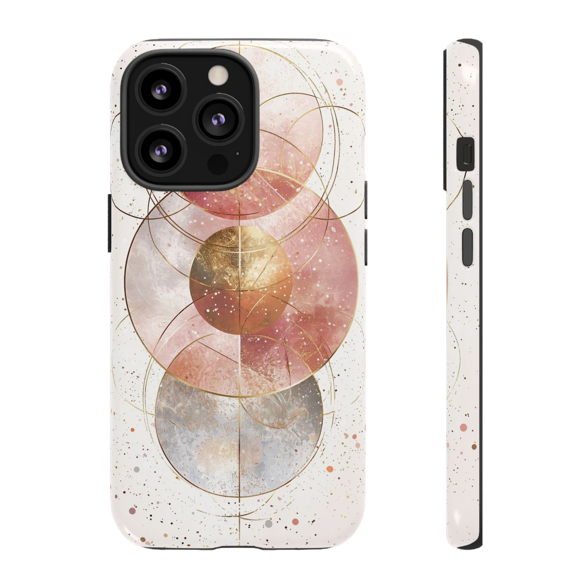 Circle Envelops Light - iPhone Case