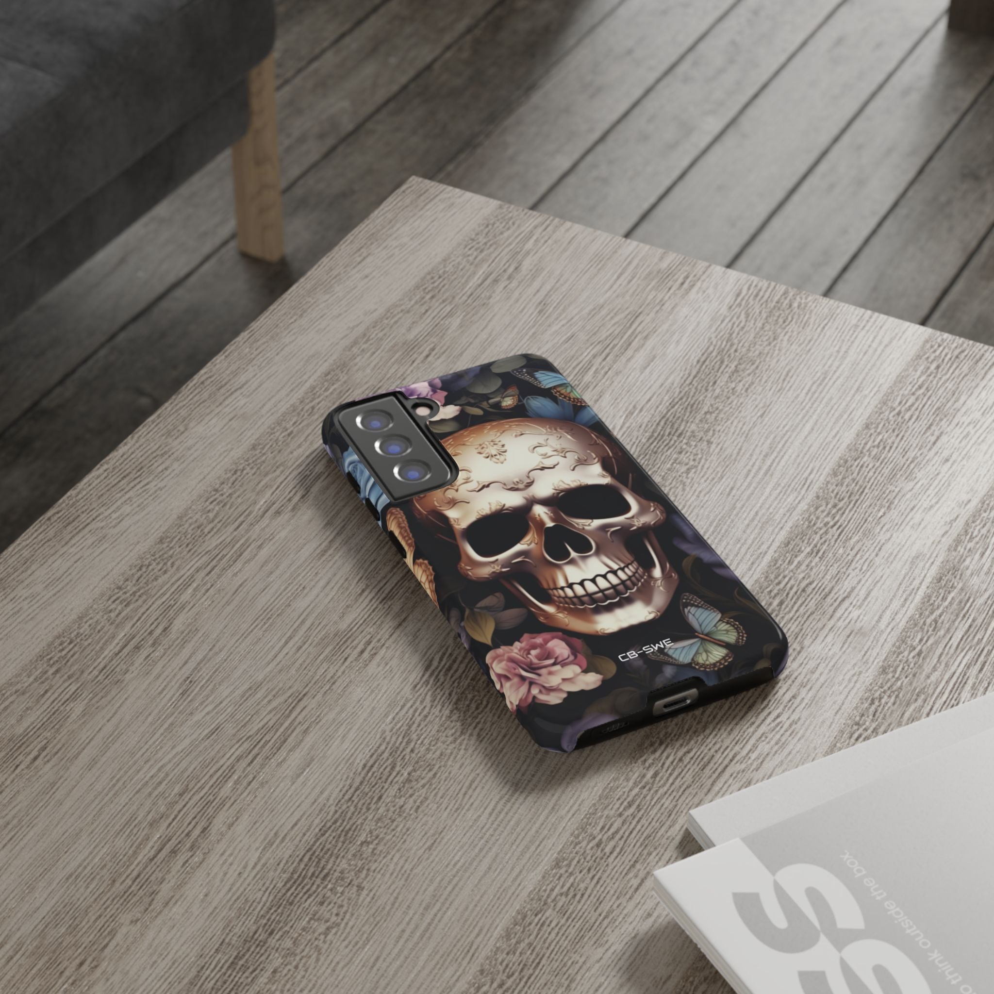 Skull Among Blossoms - Samsung Case