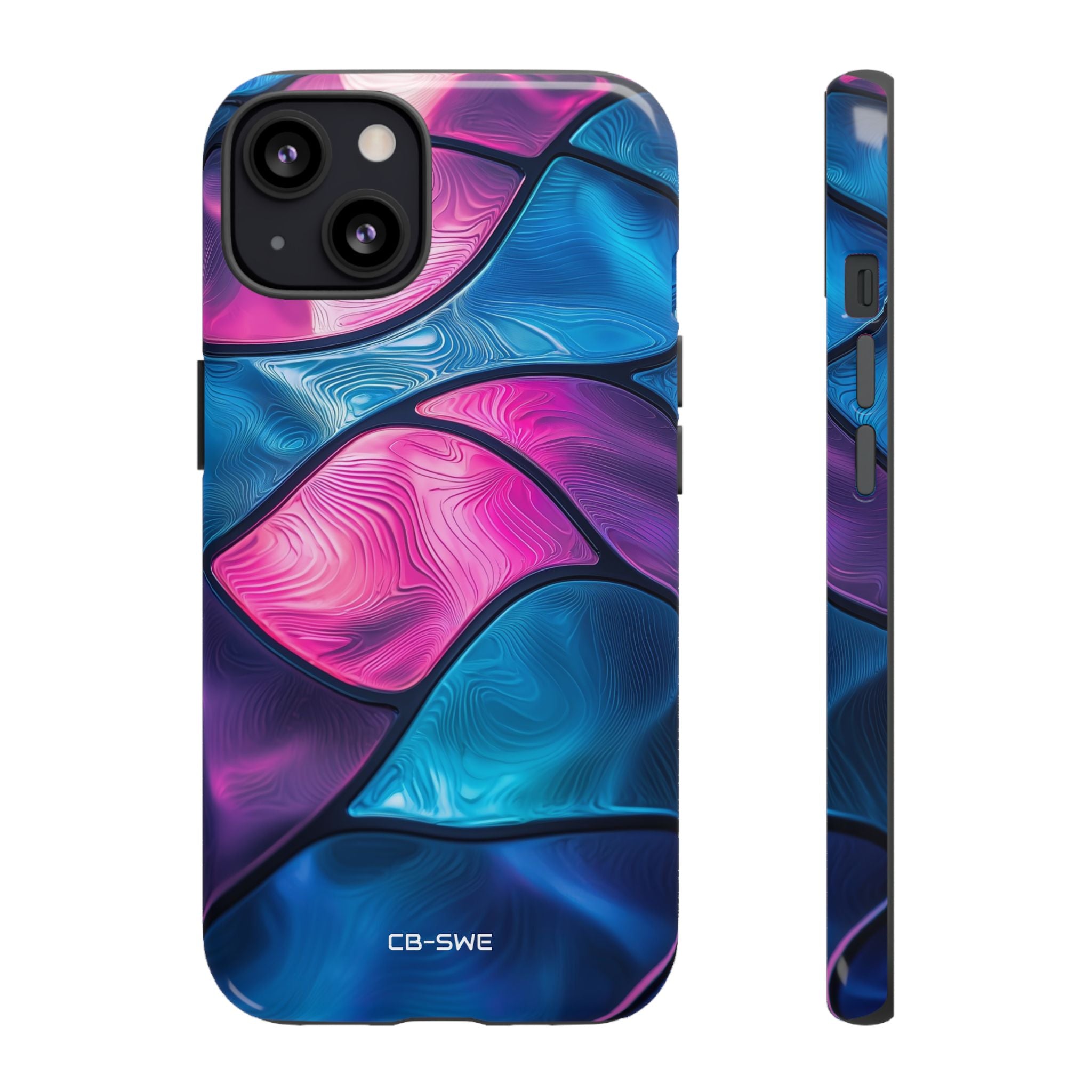 Shimmering Waves Flow - iPhone Case