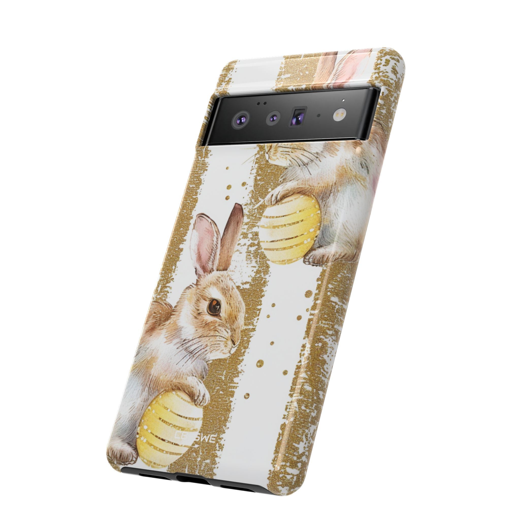 Bunnies Hold Eggs - Google Pixel Case