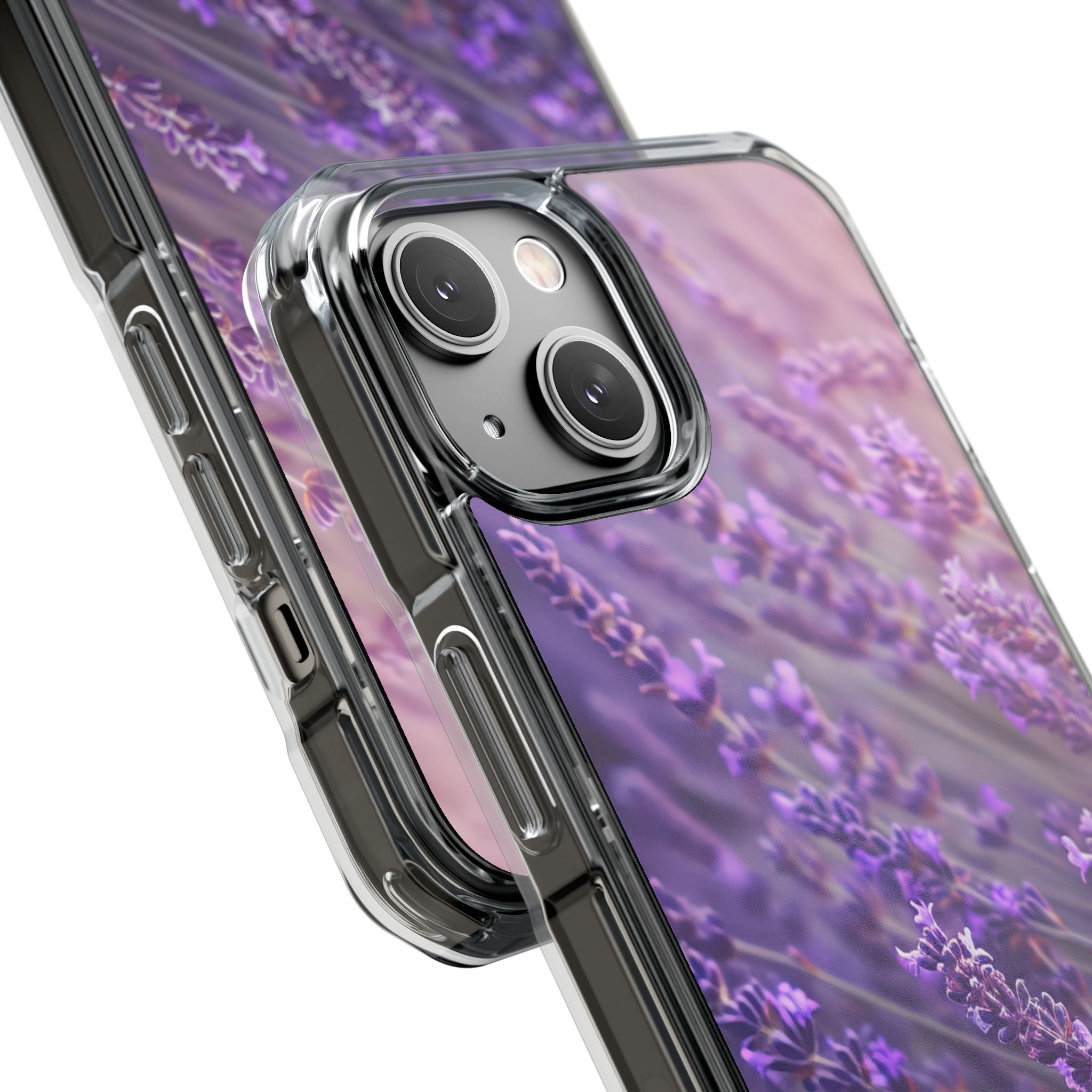 Lavender Dreamscape iPhone 14 - Impact Clear+