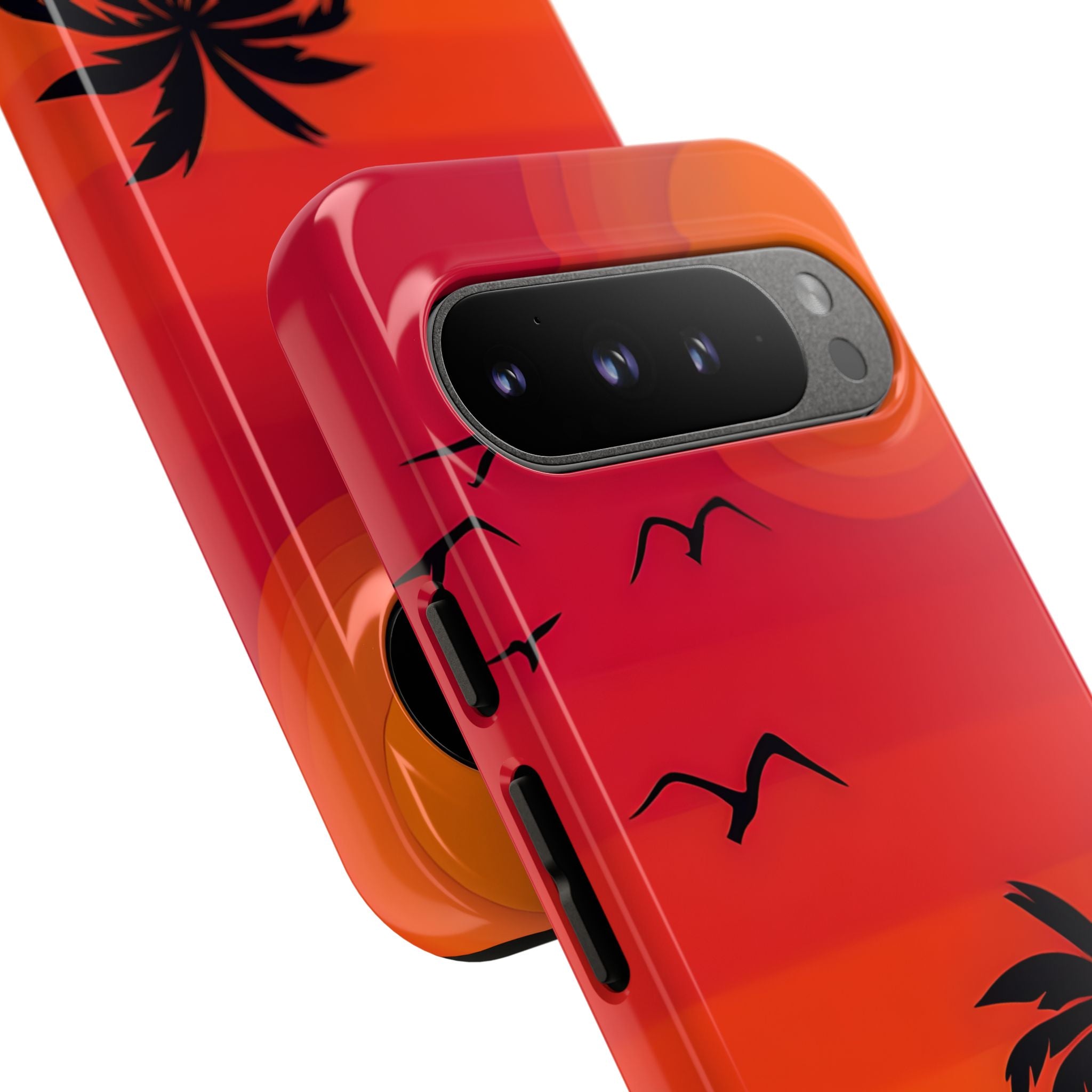 Summer Sunset Silhouettes - Google Pixel Case