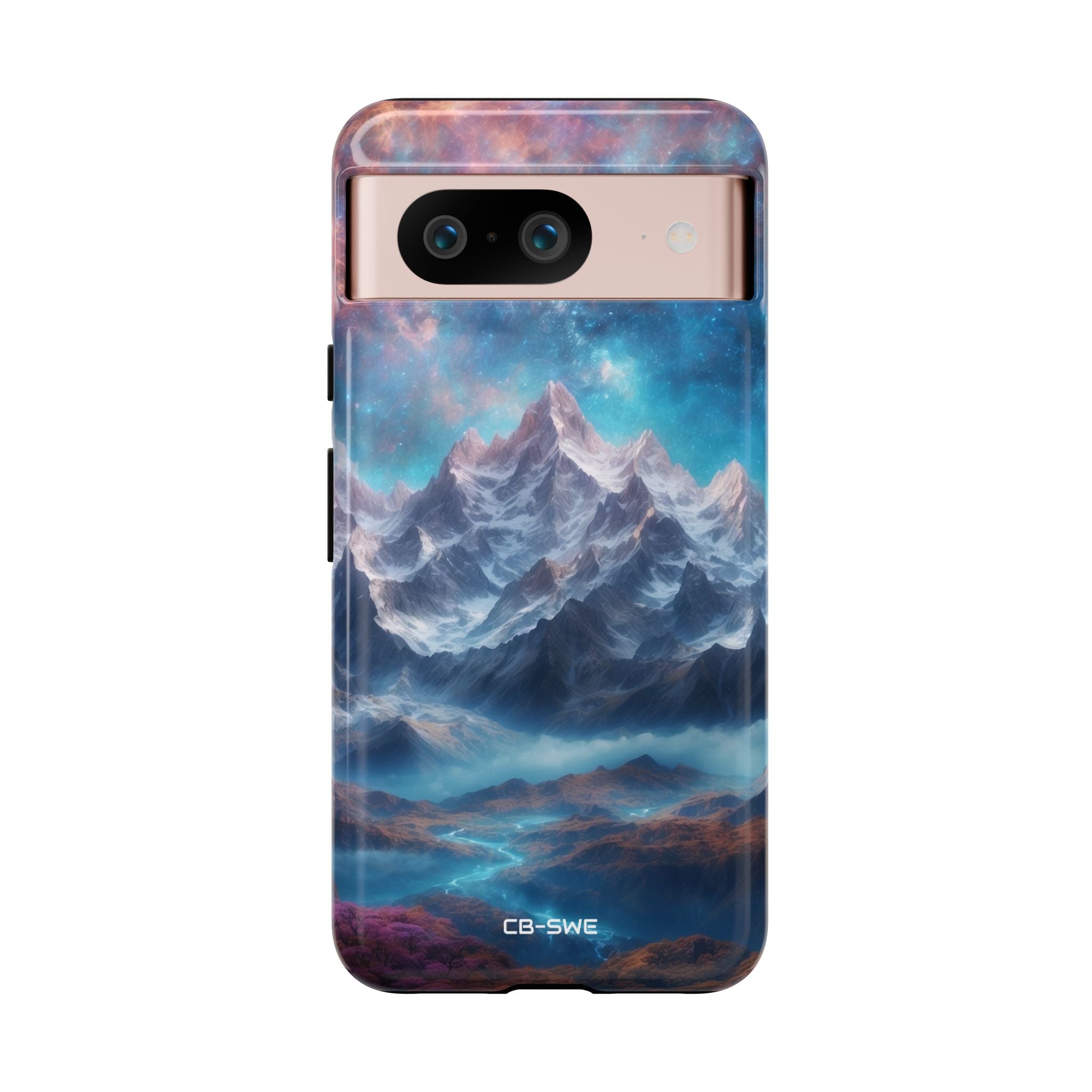 Celestial Mountains Rise - Google Pixel Case