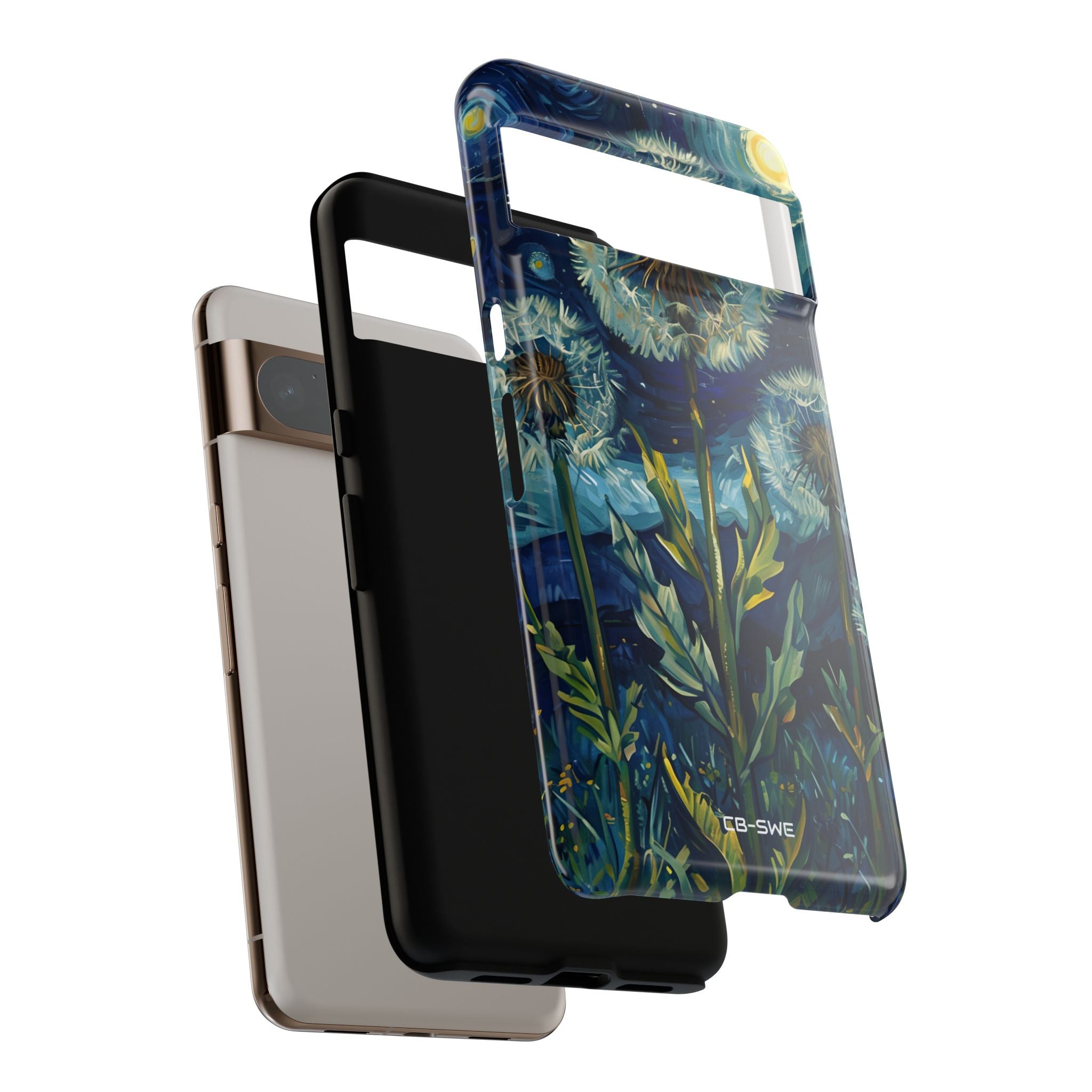 Dandelions Under Starlight - Google Pixel Case