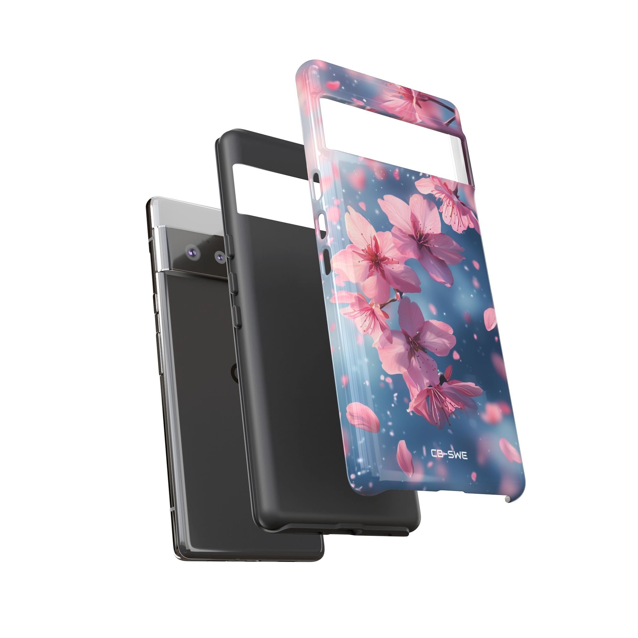 Petals Drift Softly - Google Pixel Case