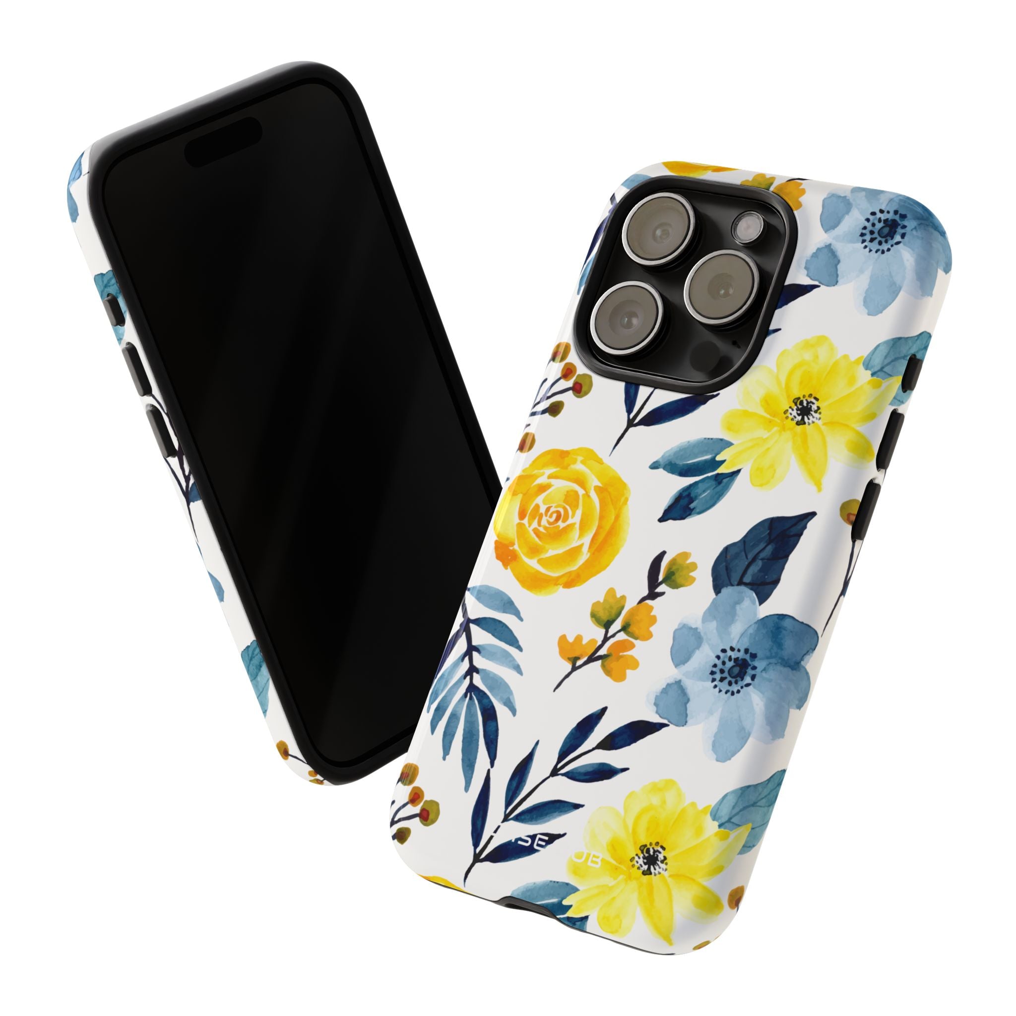 Golden Bloom iPhone 15 Pro Case - Tough
