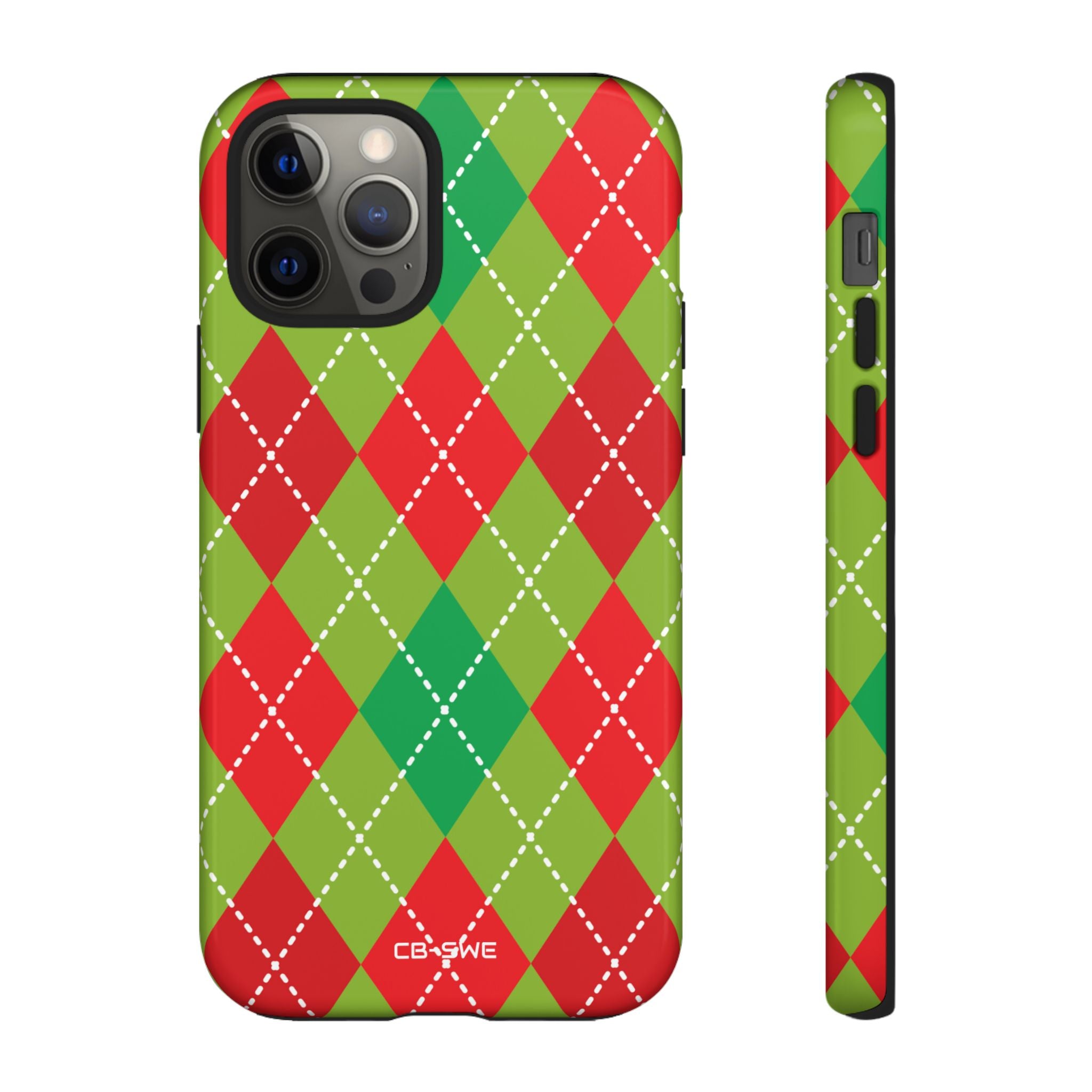 Diamond Shapes Dance - iPhone Case
