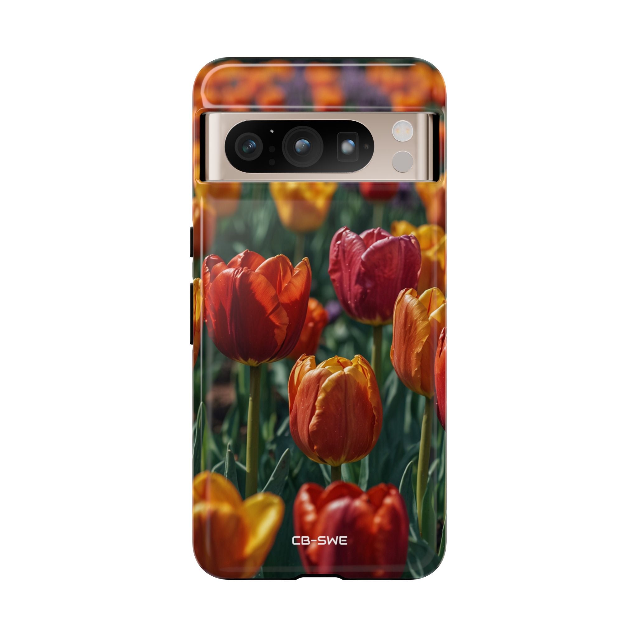 Tulips Embrace Breeze - Google Pixel Case