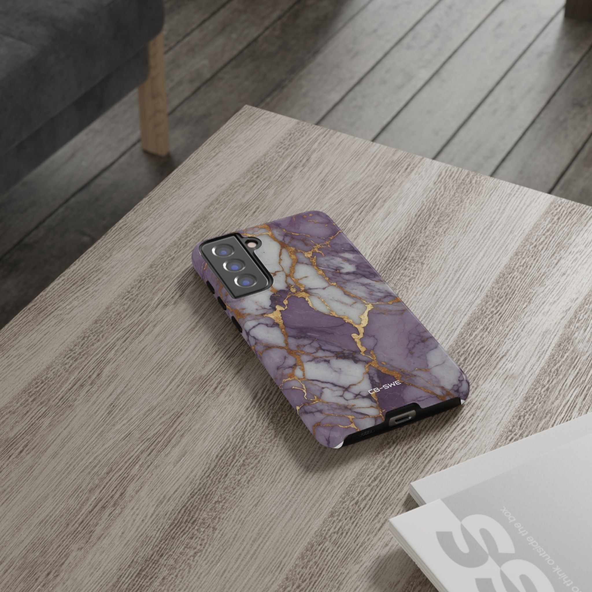 Lavender Veins Flow - Samsung Case