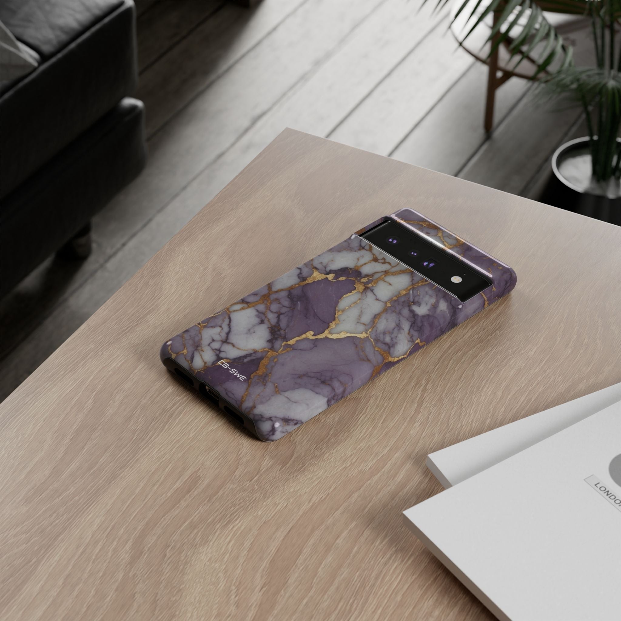 Lavender Veins Flow - Google Pixel Case