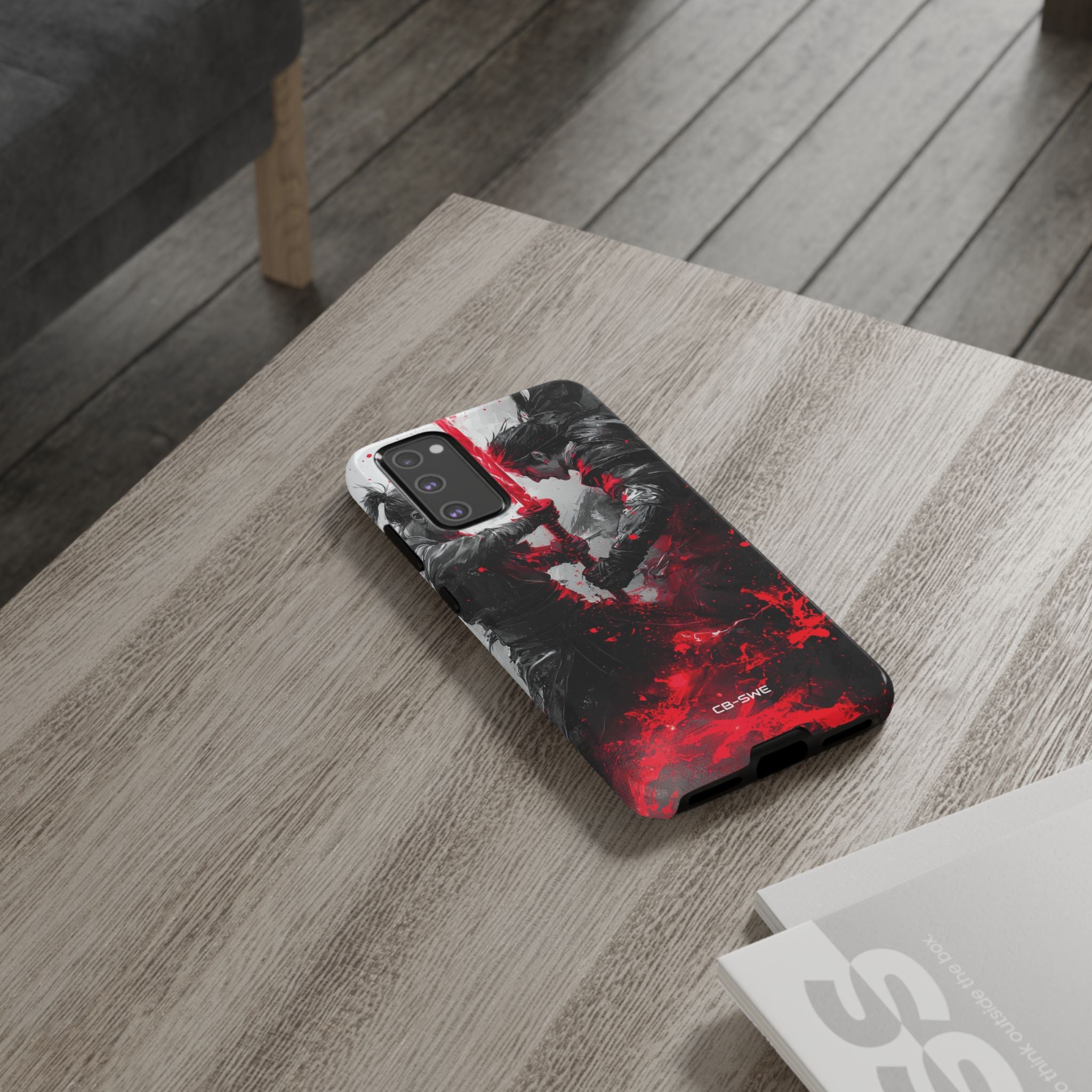 Crimson Blade Clash - Samsung Case