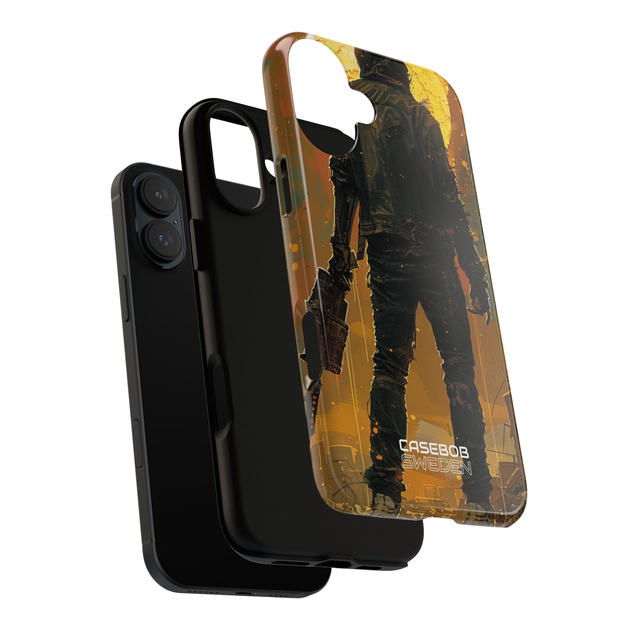 Crimson Fallout Horizon iPhone 16 - Tough