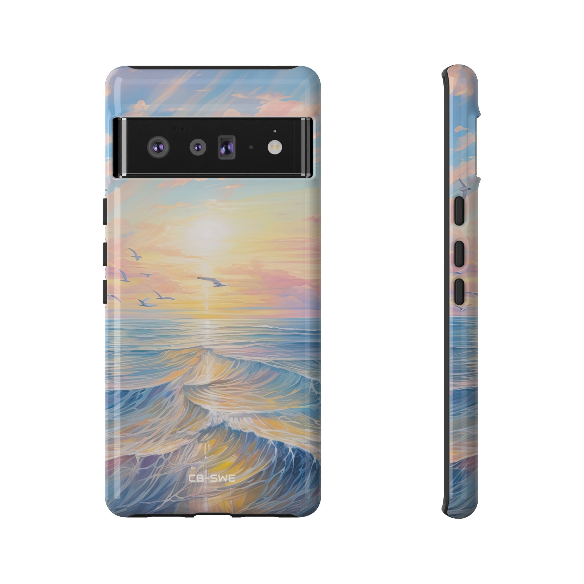 Gentle Waves Embrace - Google Pixel Case