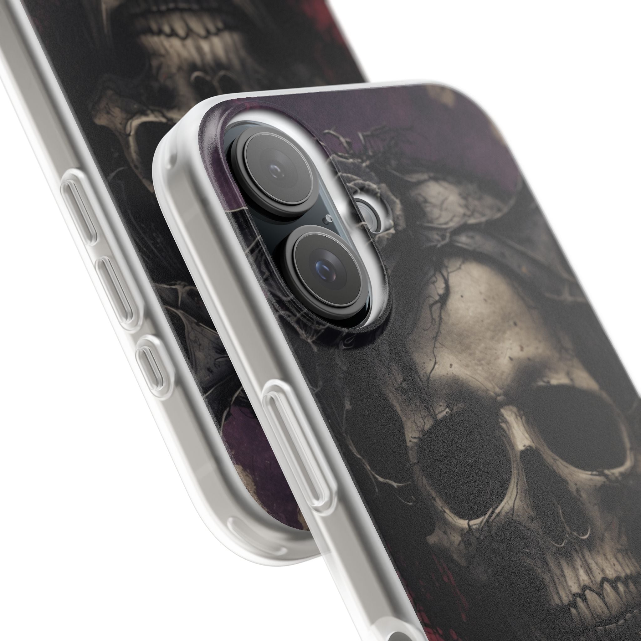 Skull Crown iPhone 16 Case - Soft