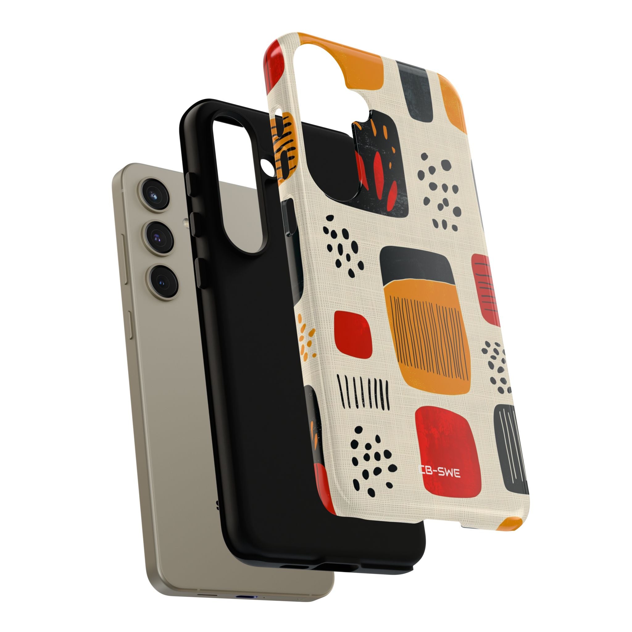Vibrant Shapes Dance - Samsung Case