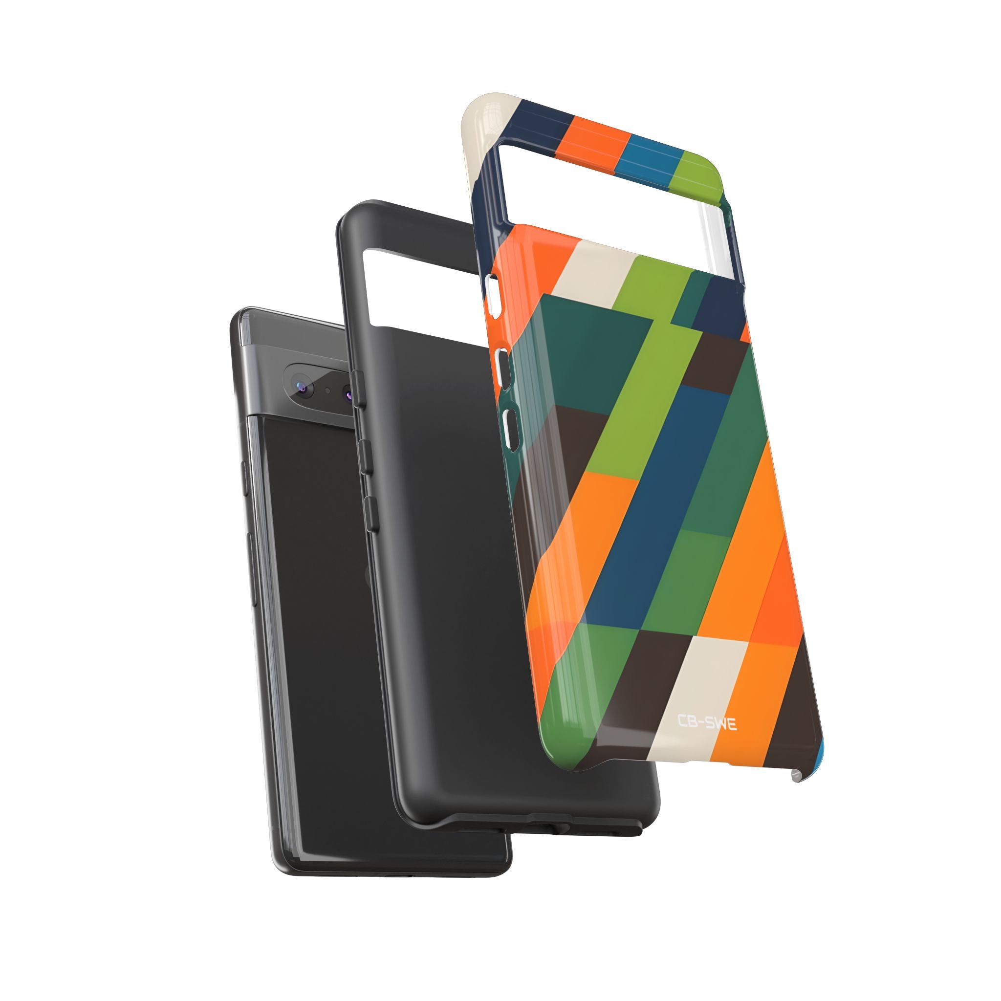 Geometric Color Intersection - Google Pixel Case