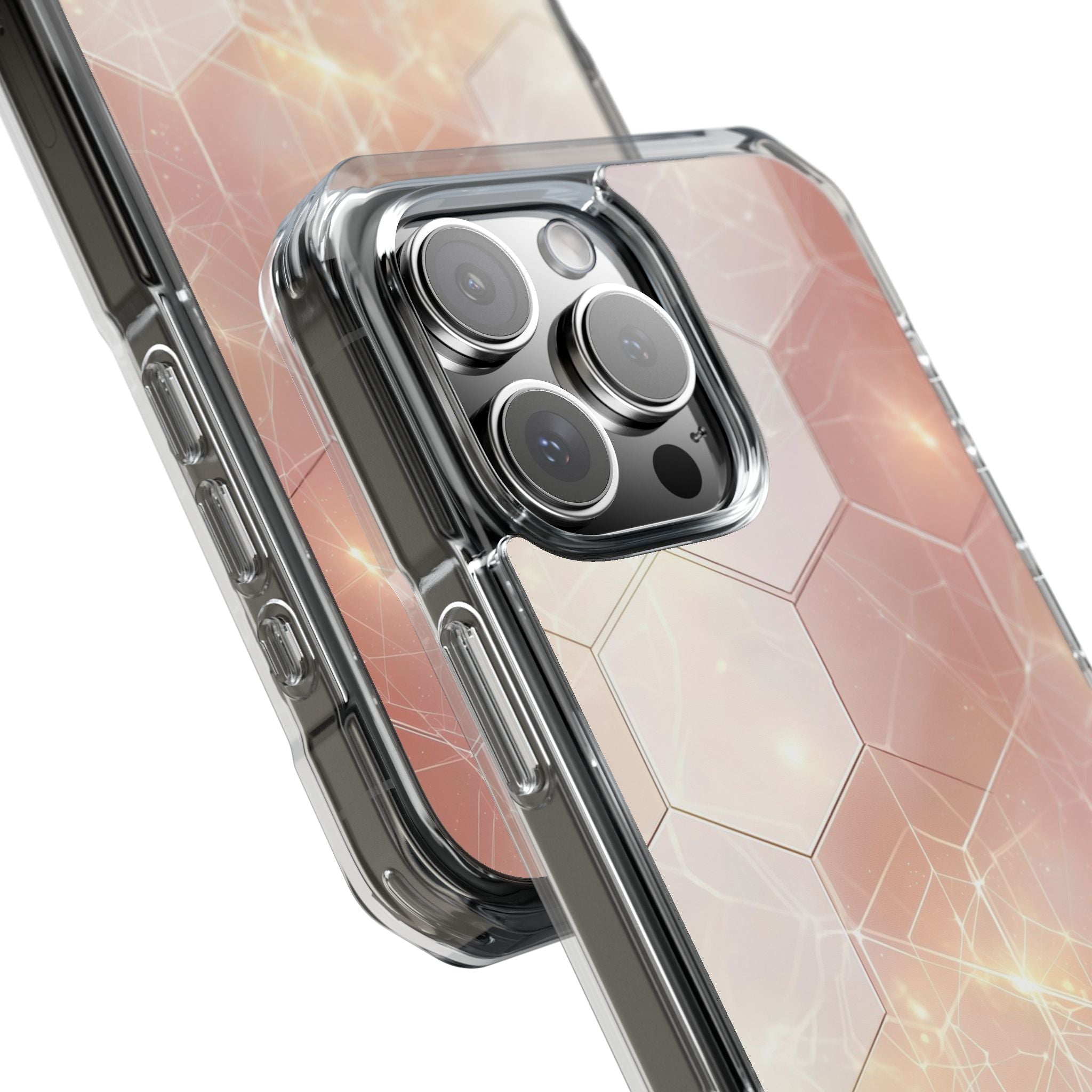 Honeycomb Glow iPhone 16 Pro Max Case - Impact