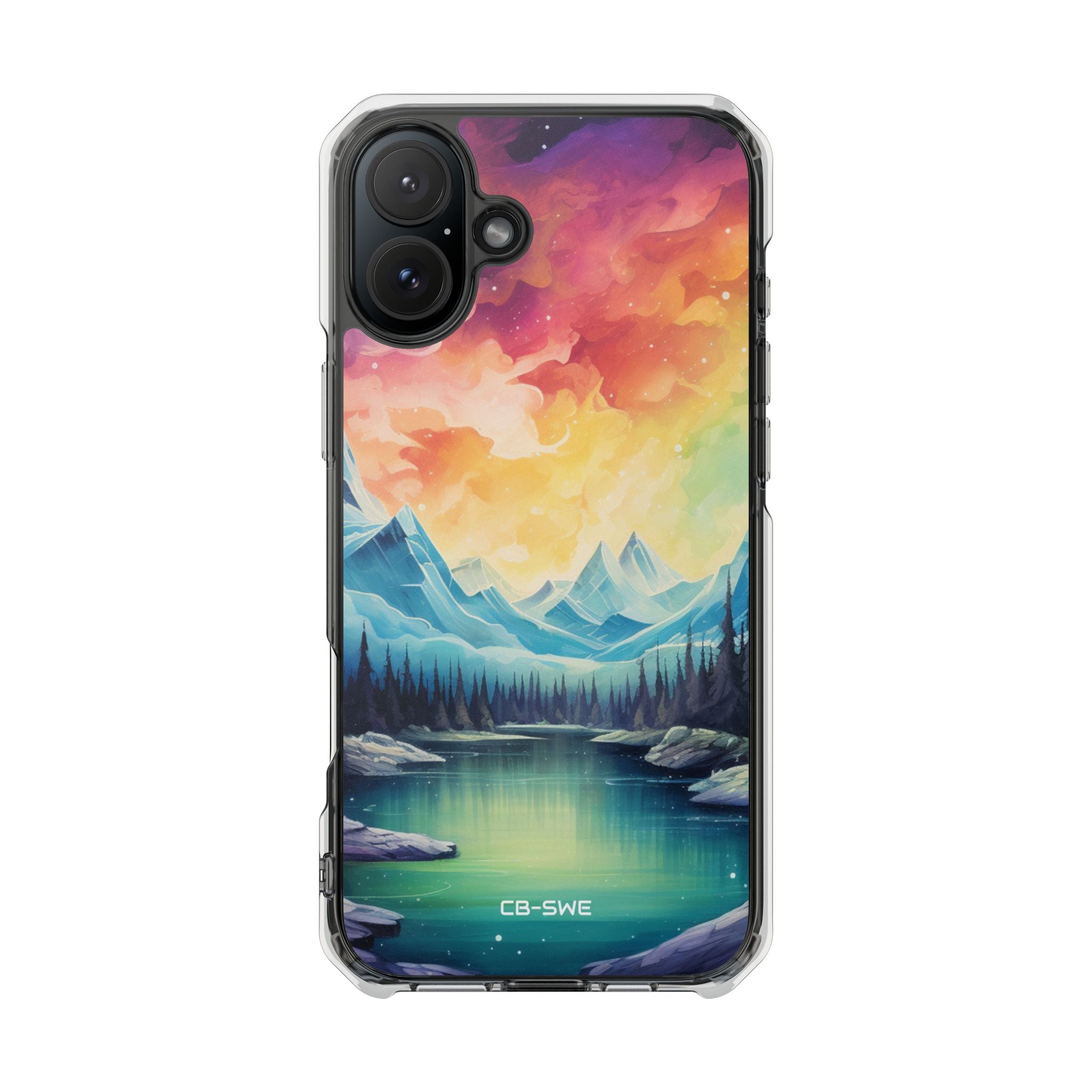 Mystical Mountain Sunset iPhone Case - Impact
