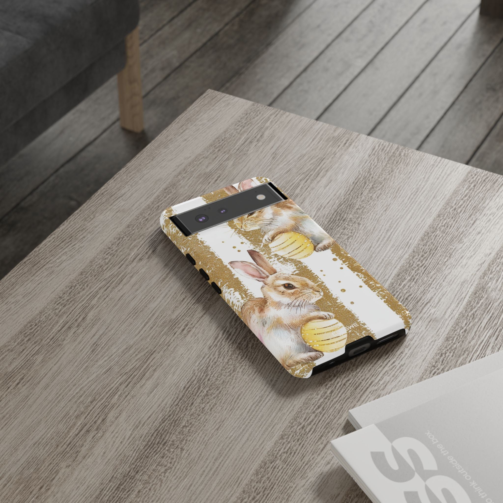 Bunnies Hold Eggs - Google Pixel Case