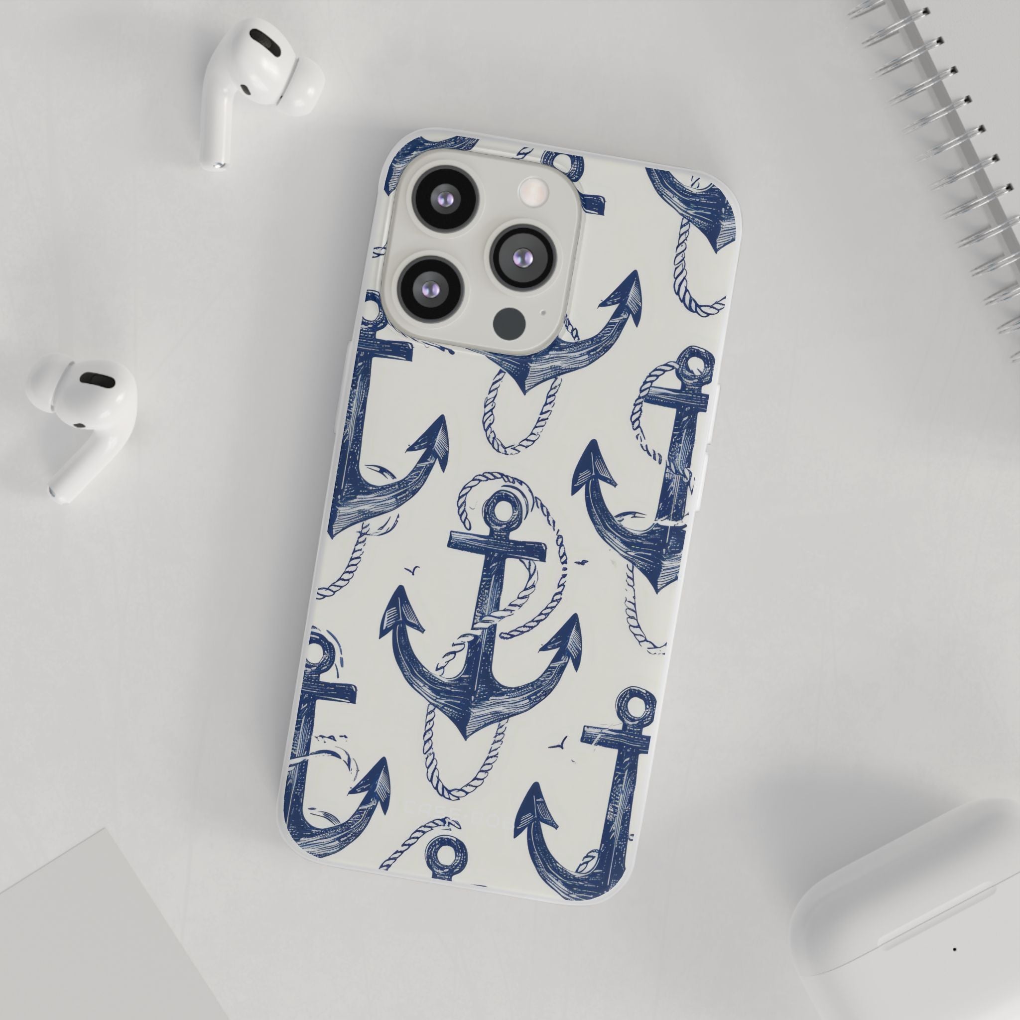 Navy Anchor Loop iPhone 13 Pro - Soft