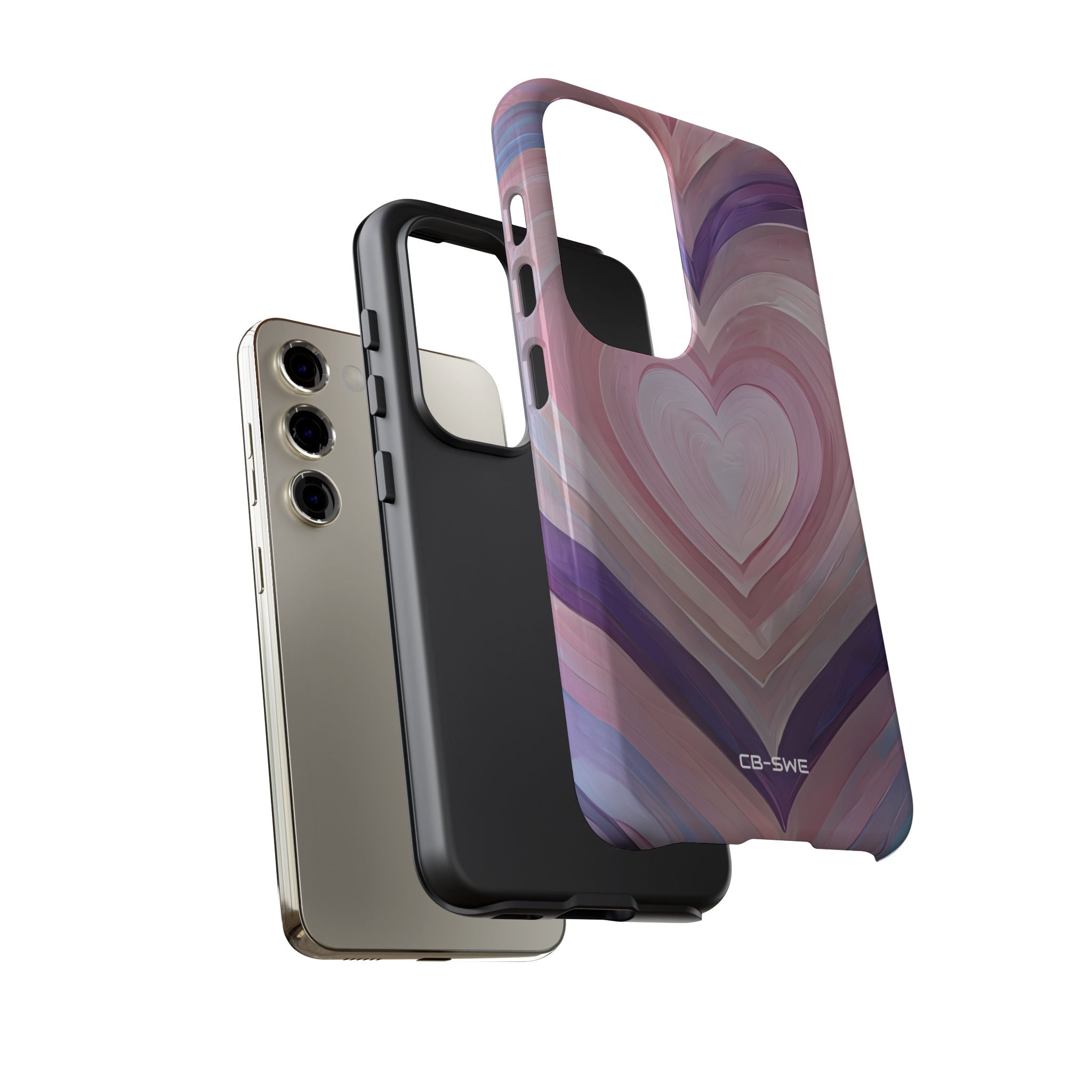 Impressionistic Heart Layers - Samsung Case