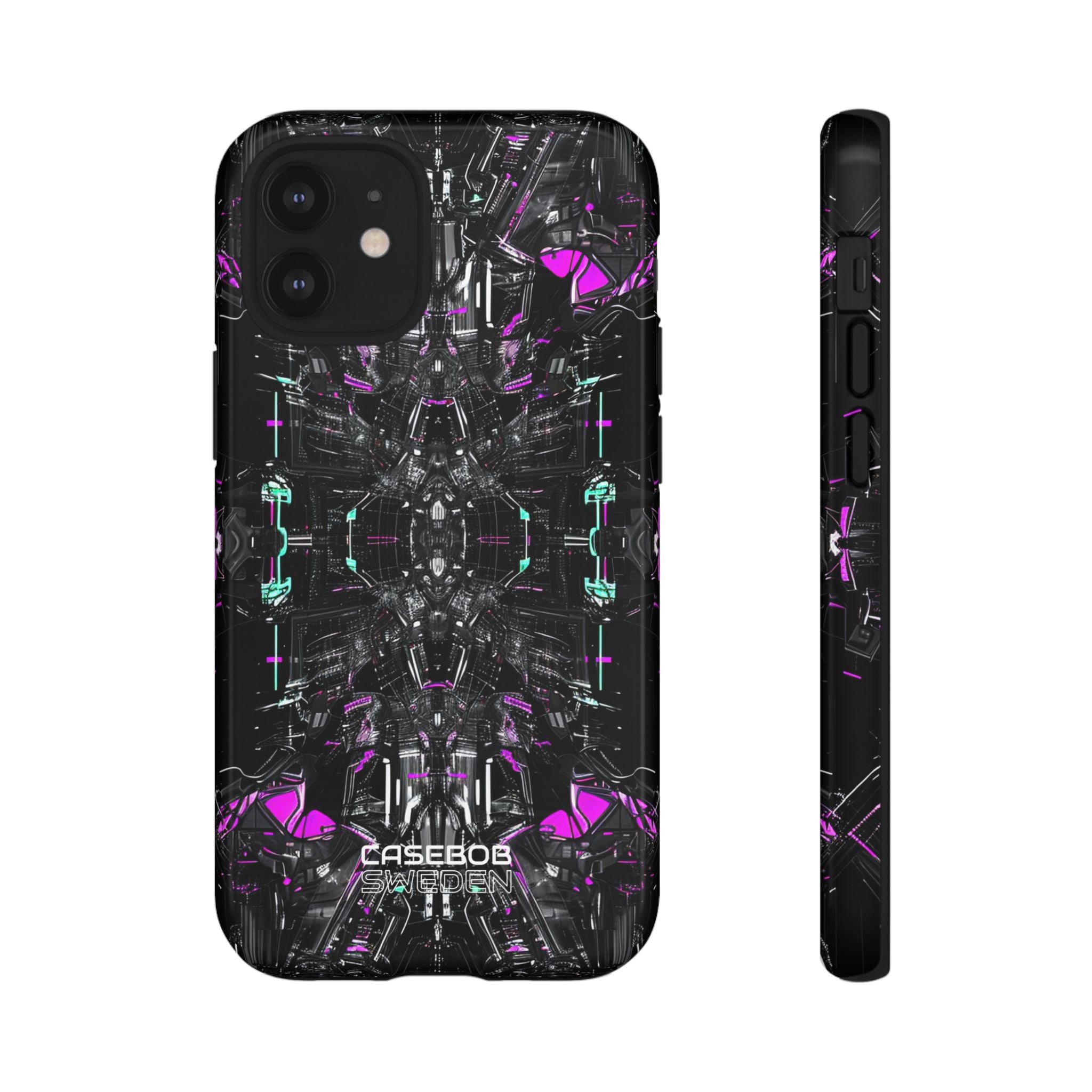 Cybernetic Neon Nexus iPhone 12 - Tough