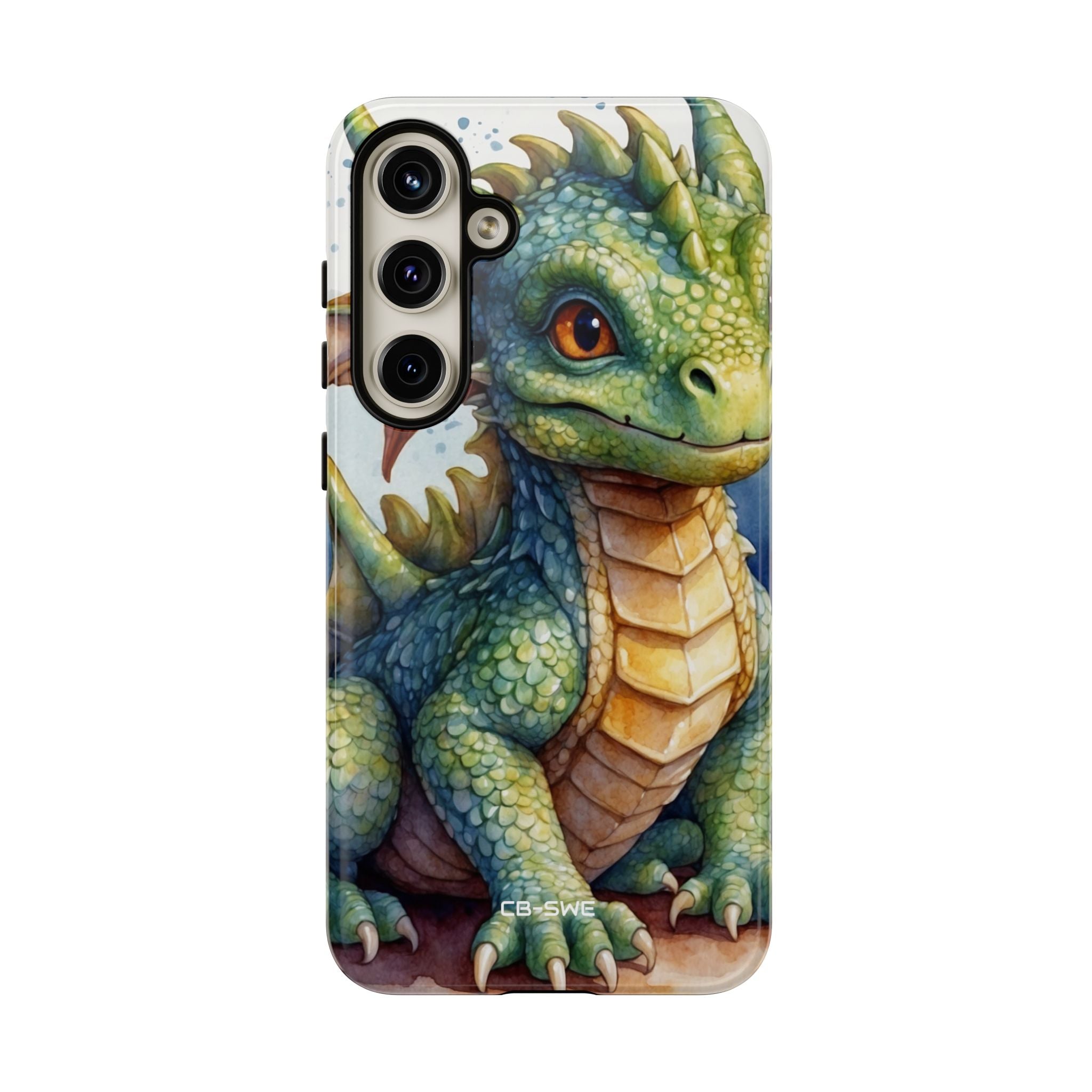 Green Dragon Smiles - Samsung Case