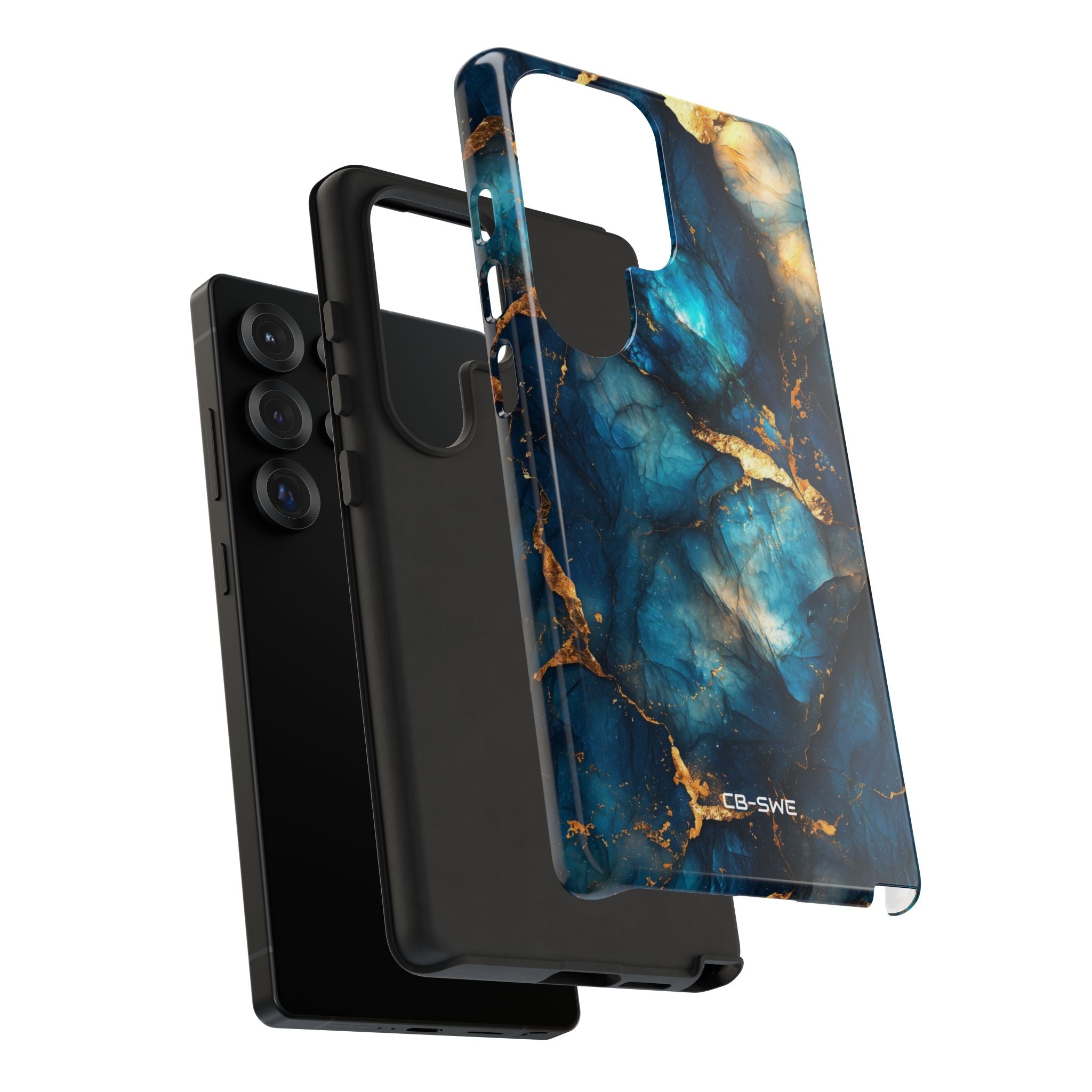 Luminous Gold Veins - Samsung Case