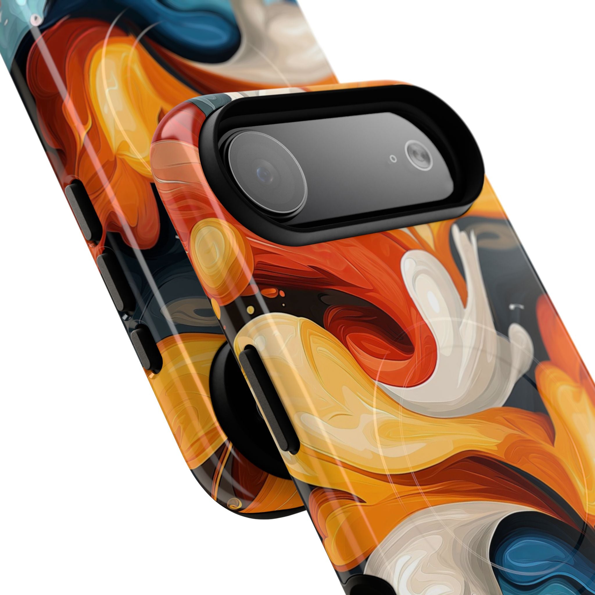 Crimson Ribbon iPhone 17 Air Case - Tough+