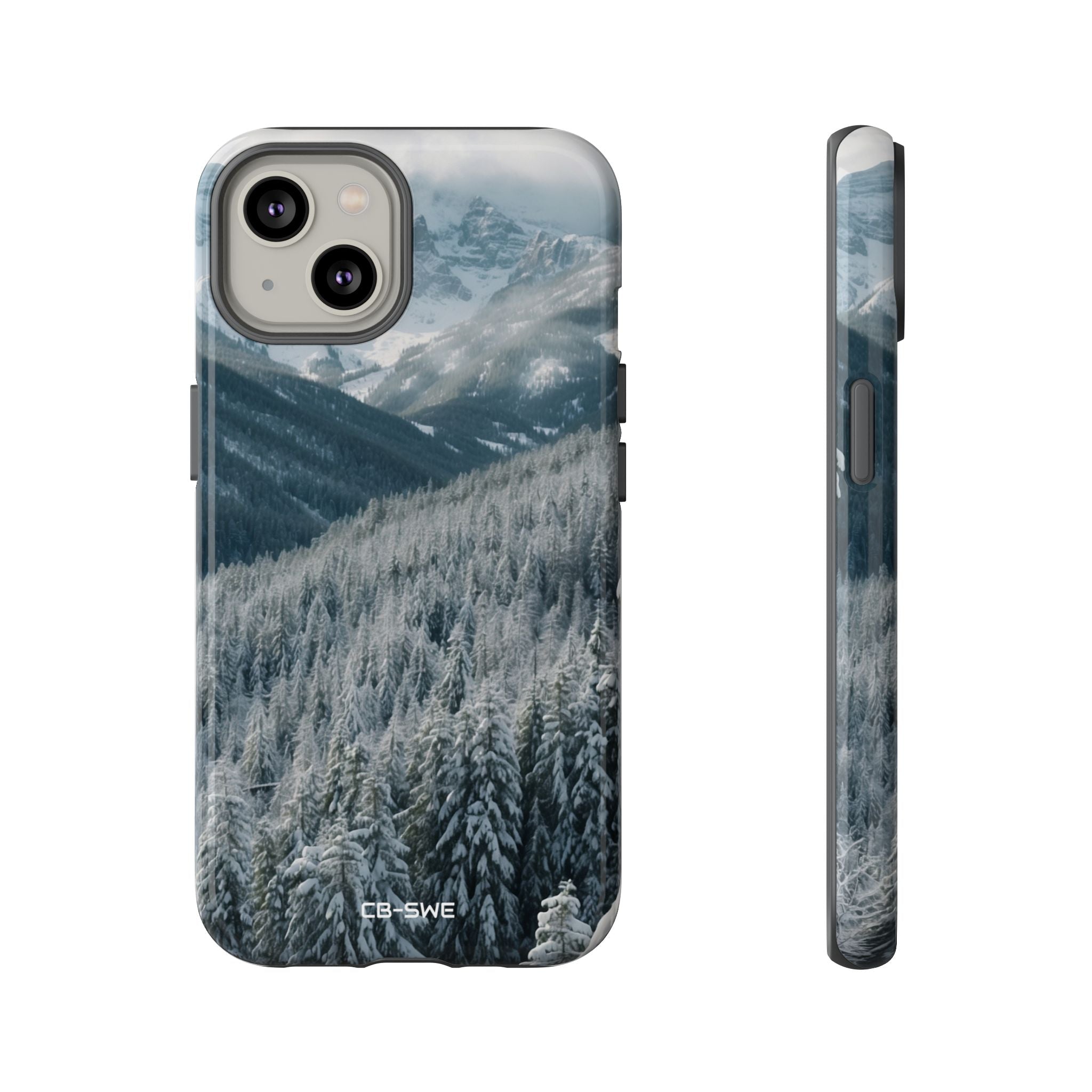 Snow Covers Peaks - iPhone Case