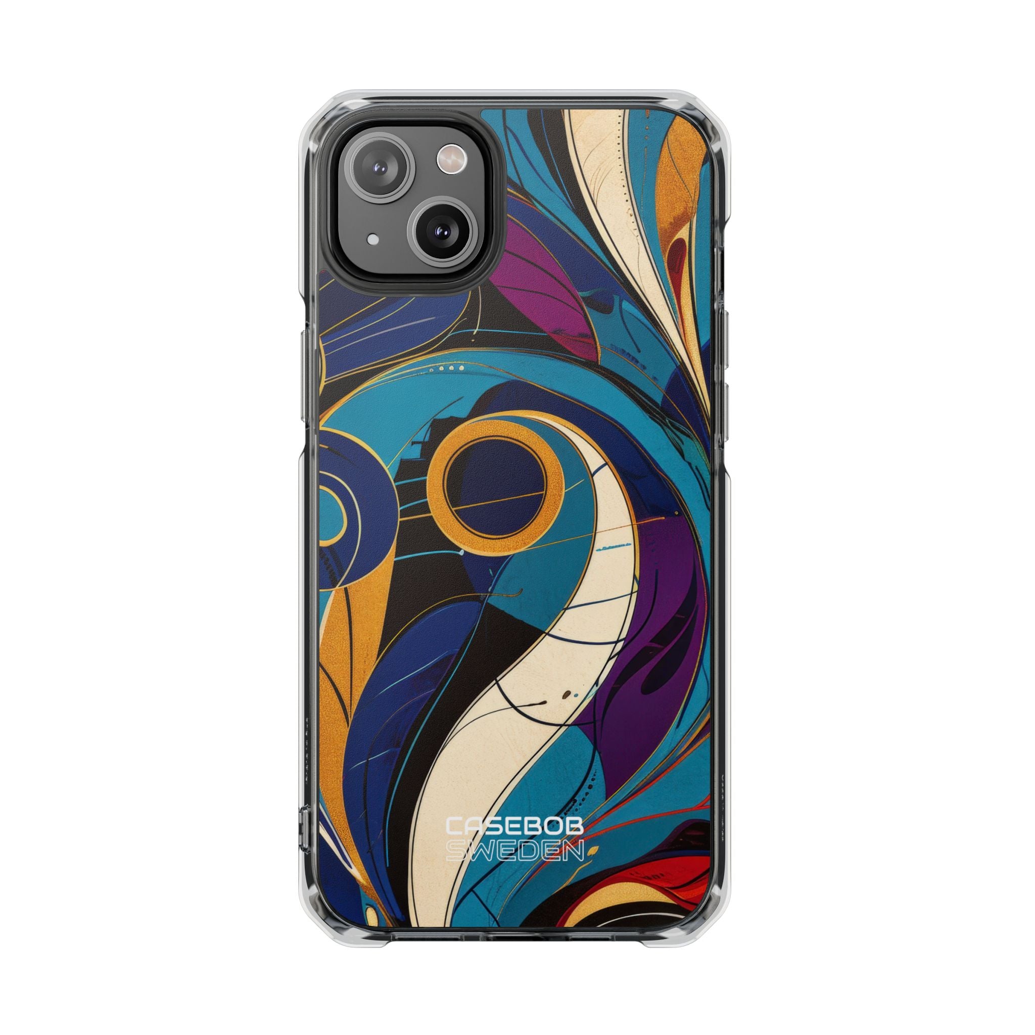 Swirling Copper Dreams iPhone 14 - Impact Clear+