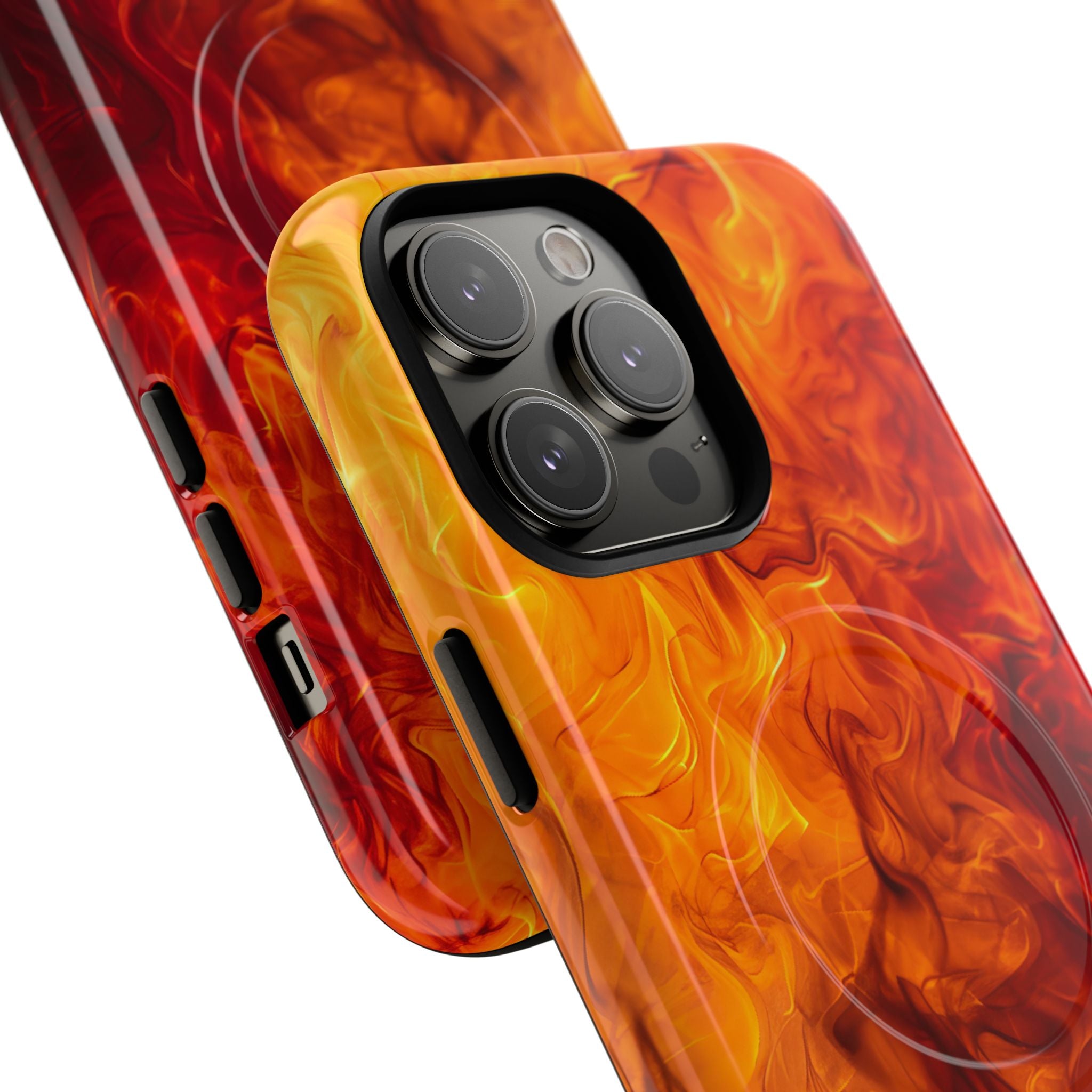 Flaming Energy Swirl iPhone 14 - Tough+