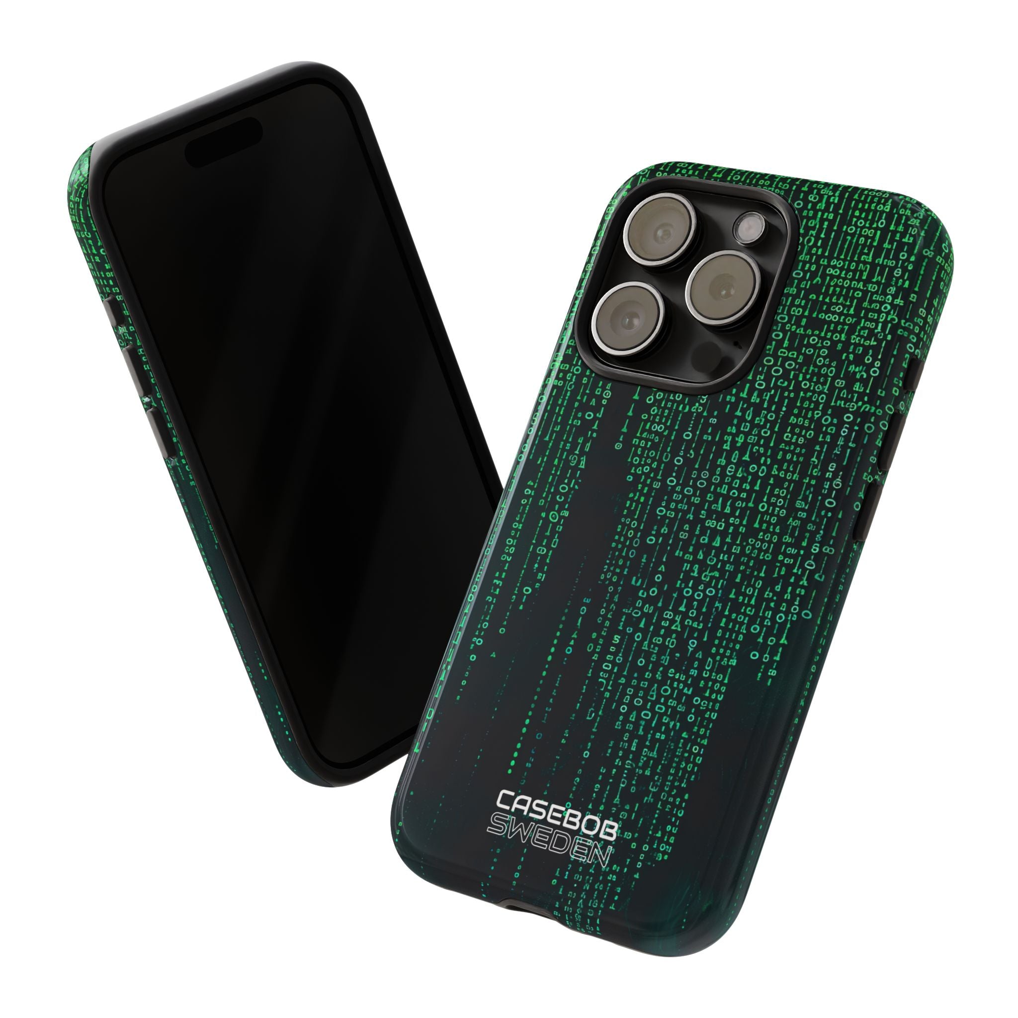 Neon Data Stream iPhone 15 - Tough