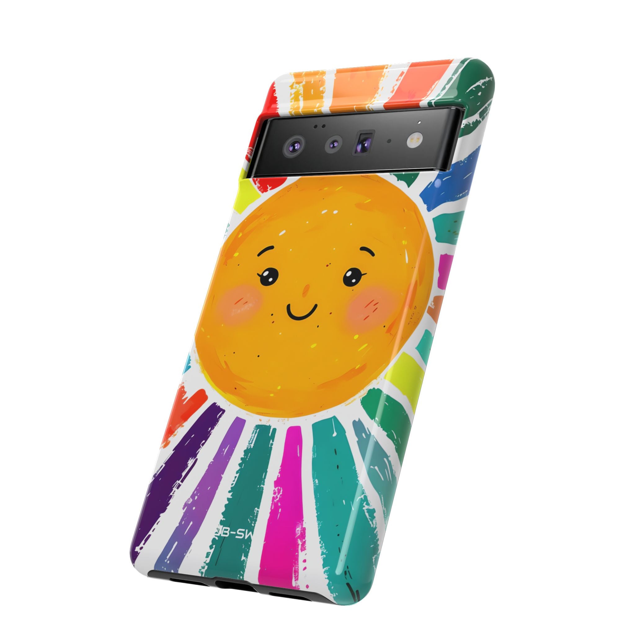 Radiant Smiling Sun - Google Pixel Case