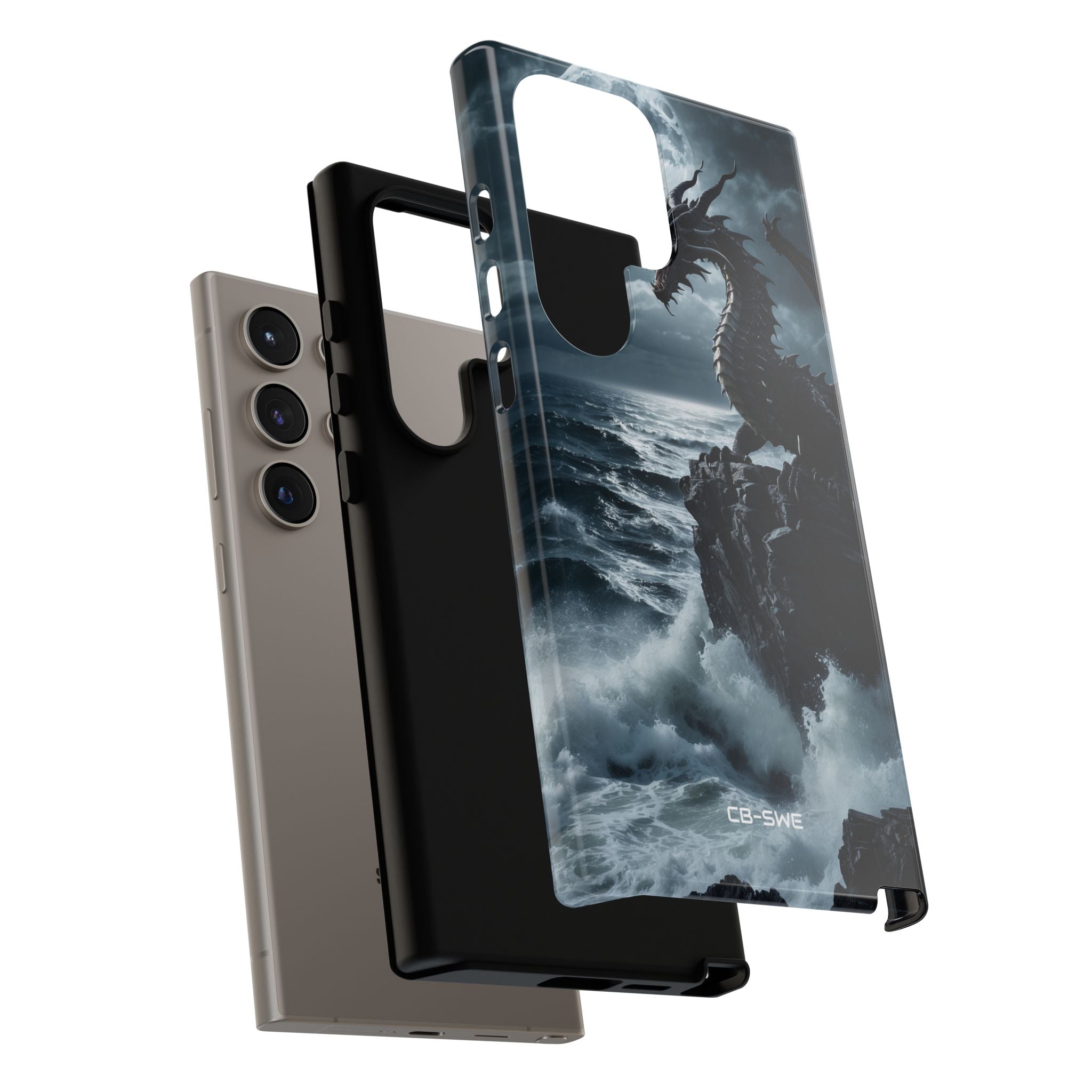 Dragon Roars Against Sea - Samsung Case