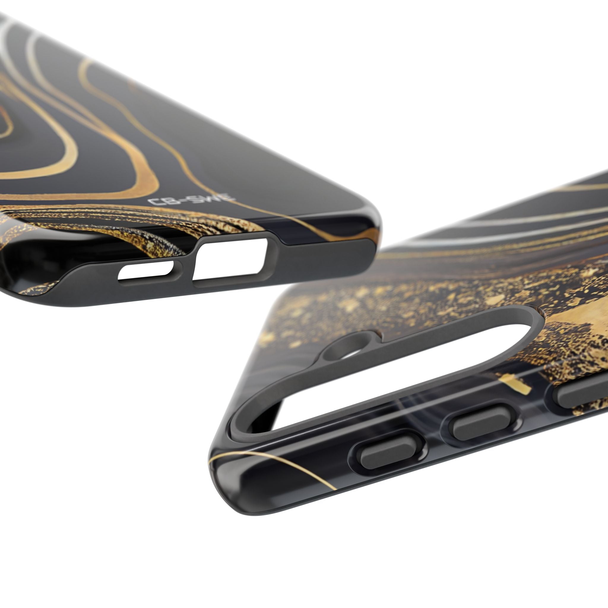 Elegant Gold Streams - Samsung Case