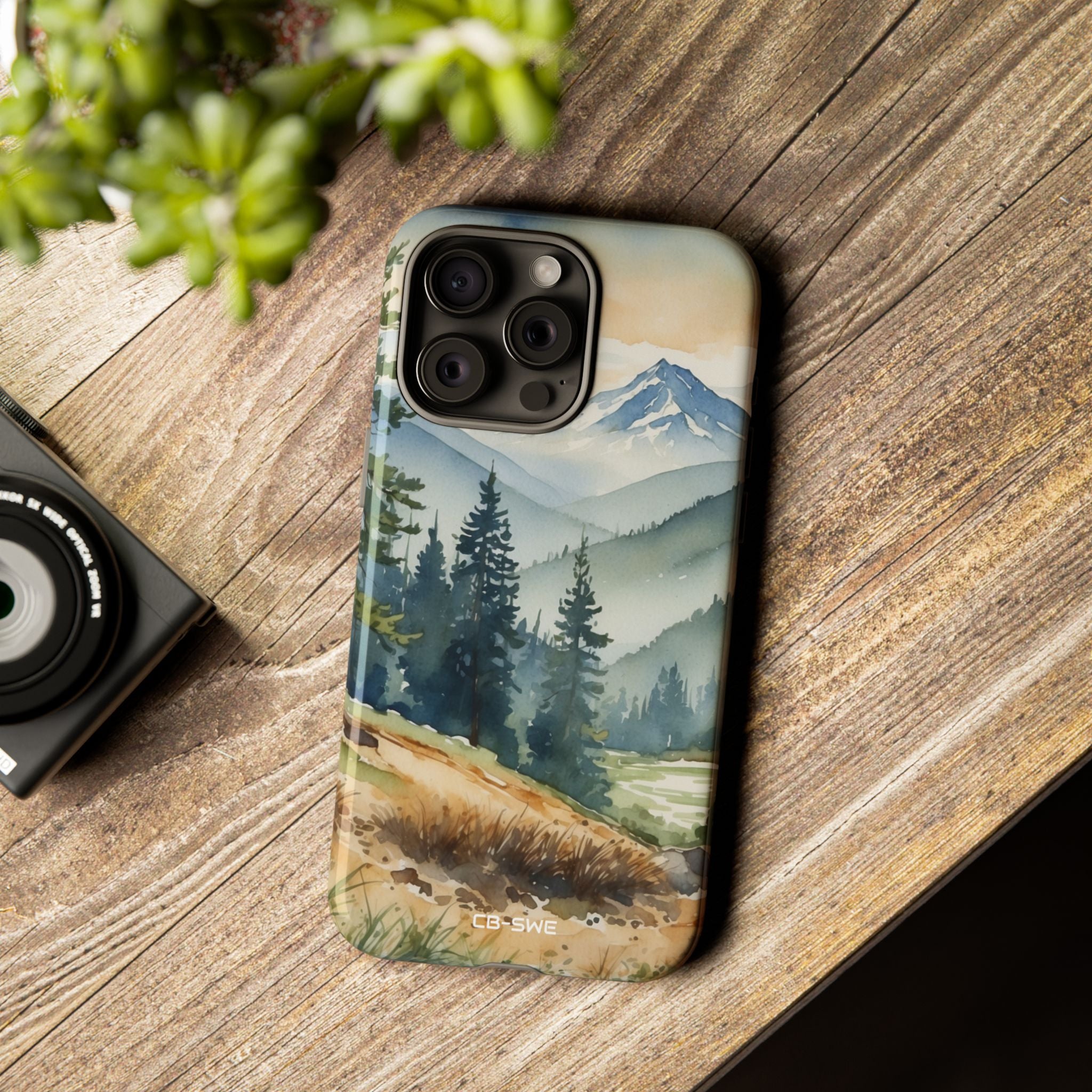 Whispers Paint Horizon - iPhone Case