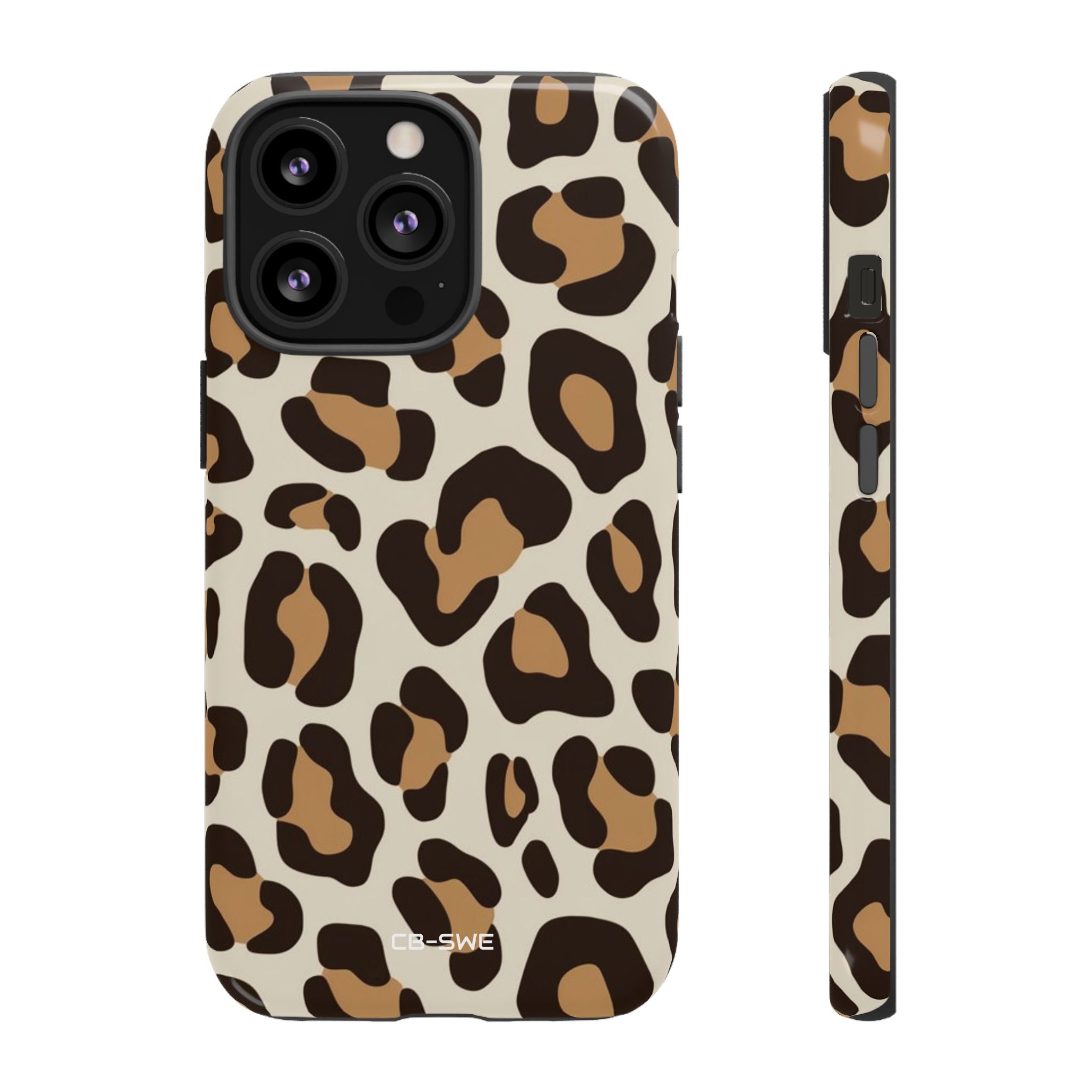 Leopard Print Elegance - iPhone Case