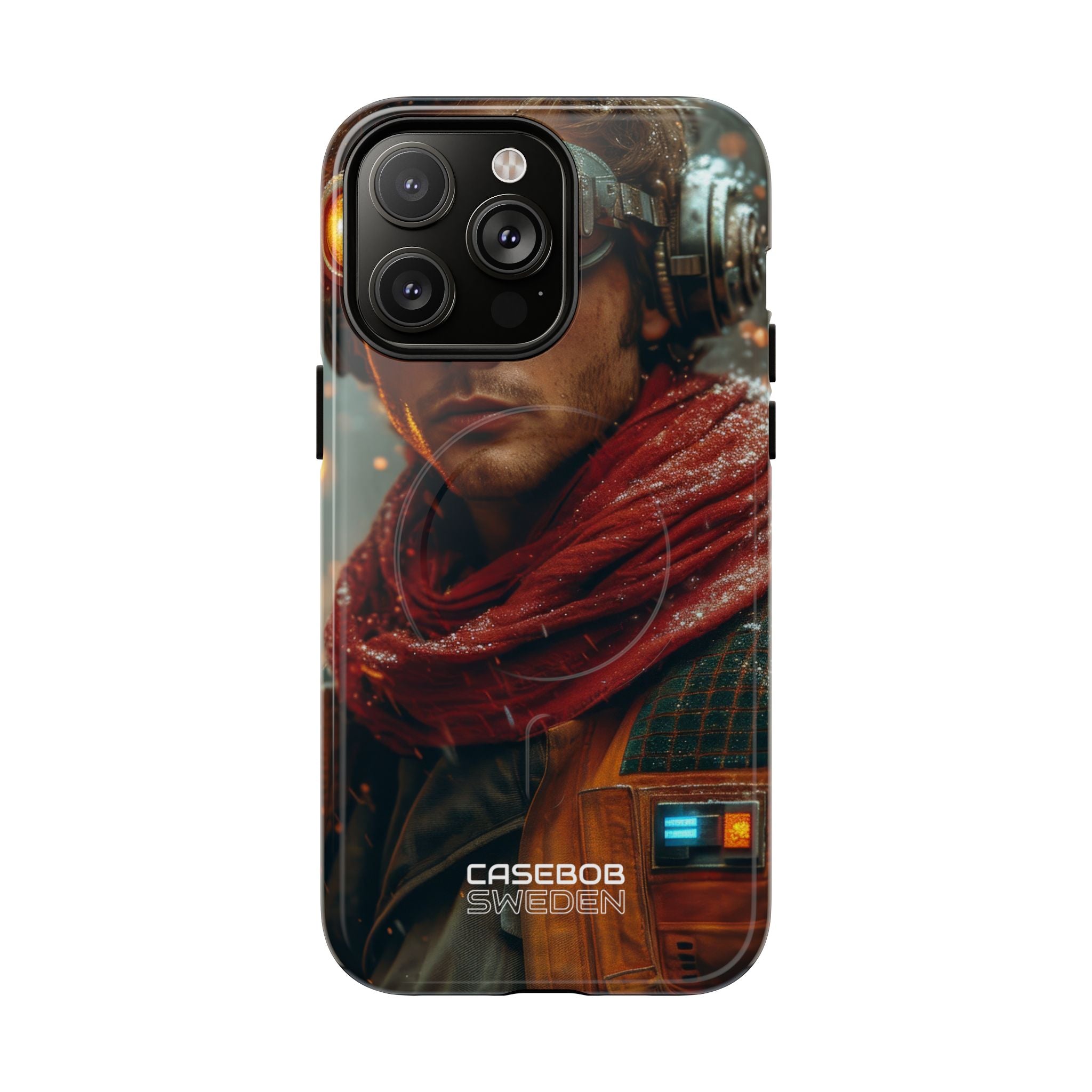 Futuristic Steampunk Explorer iPhone 14 - Tough+