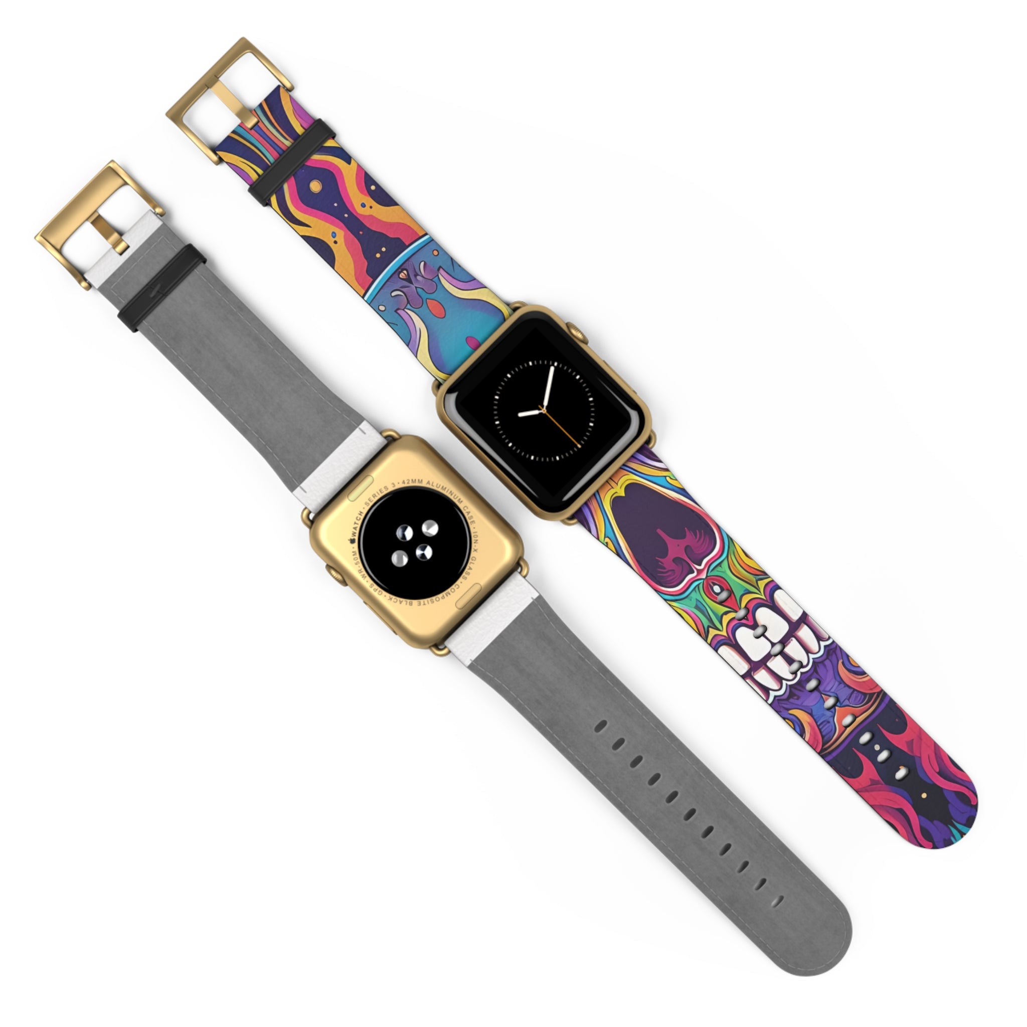 Psychedelic Skull - Watch Band