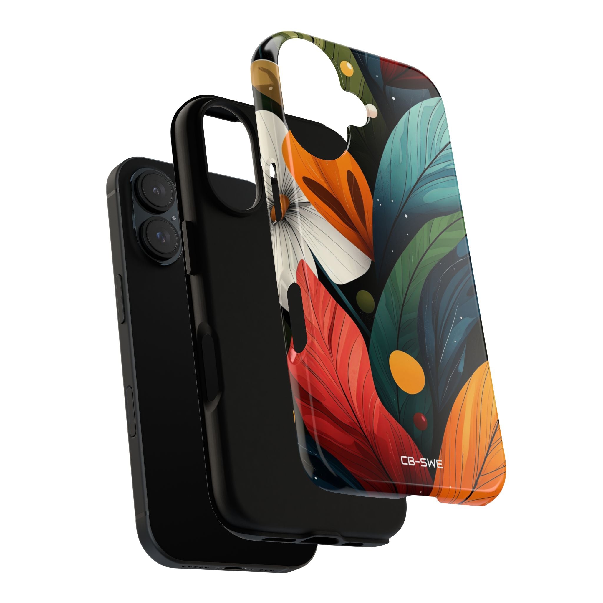 Vibrant Floral Symphony - iPhone Case