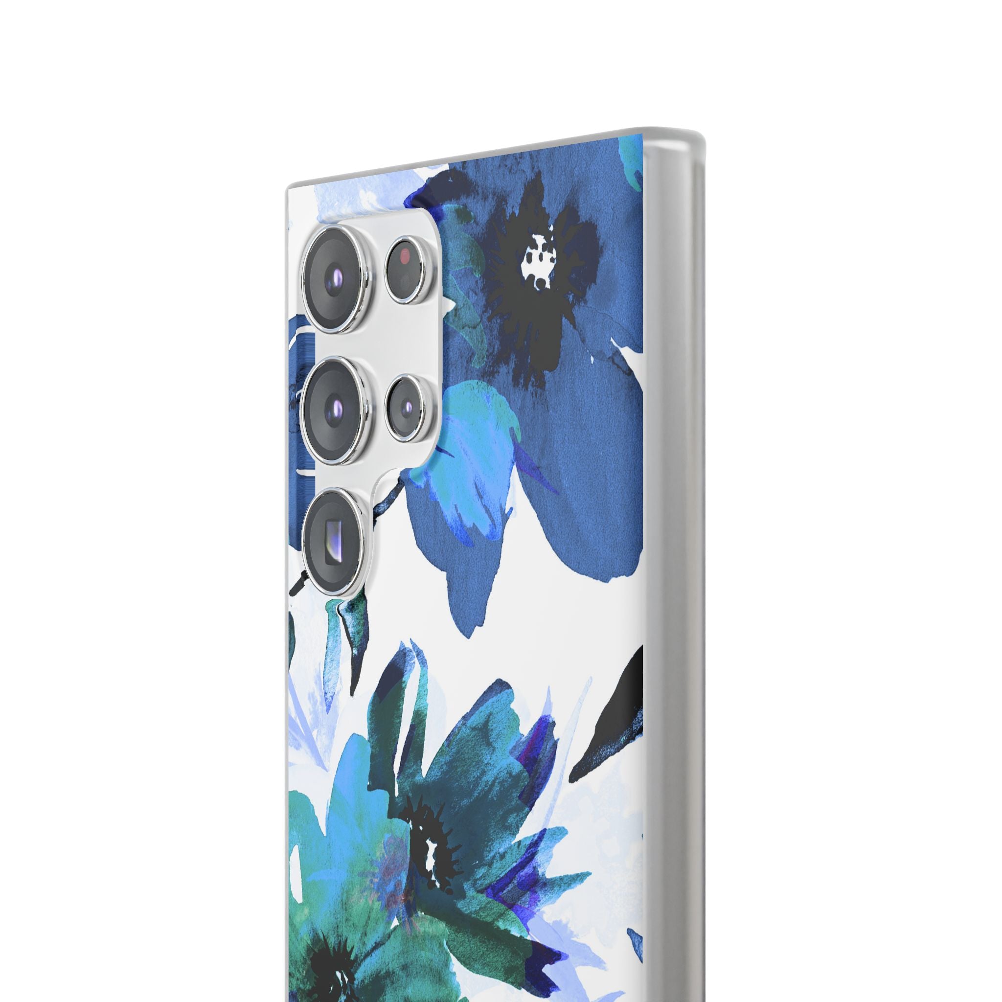 Blue Blossom Radiance Samsung S23 Ultra Case - Soft