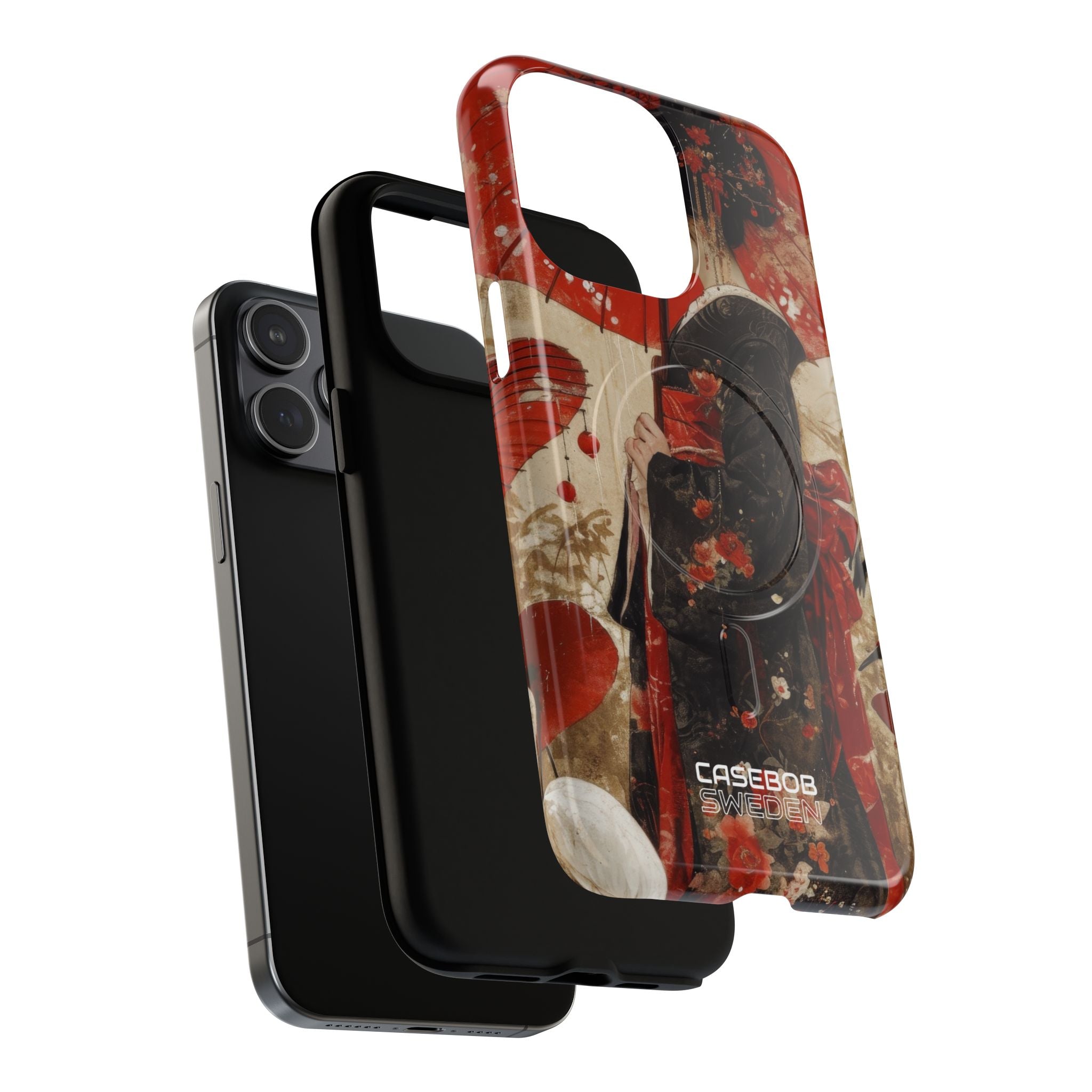 Scarlet Crane Dreams iPhone 15 - Tough+