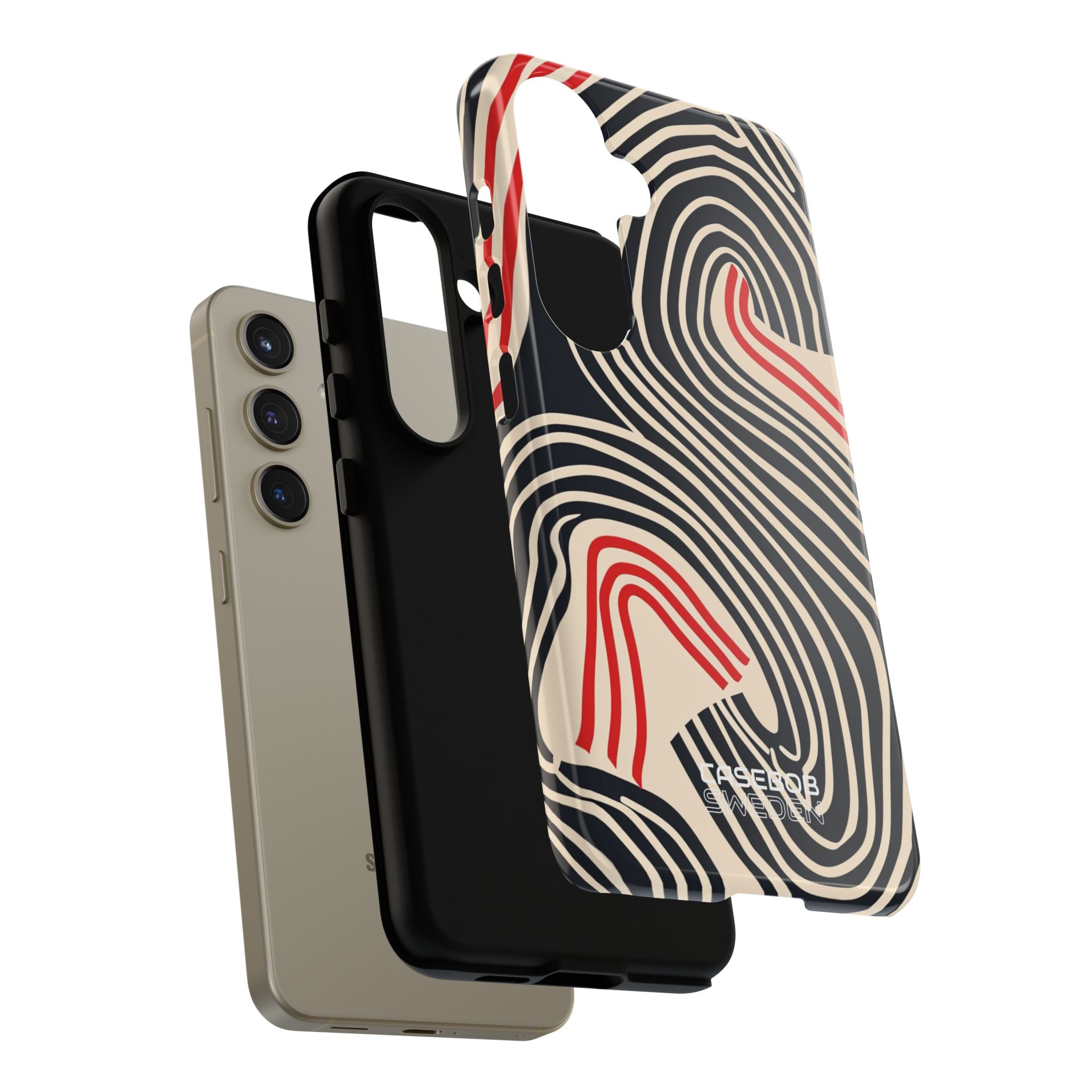 Flusso Rosso Ondulato Samsung S24 - Tough