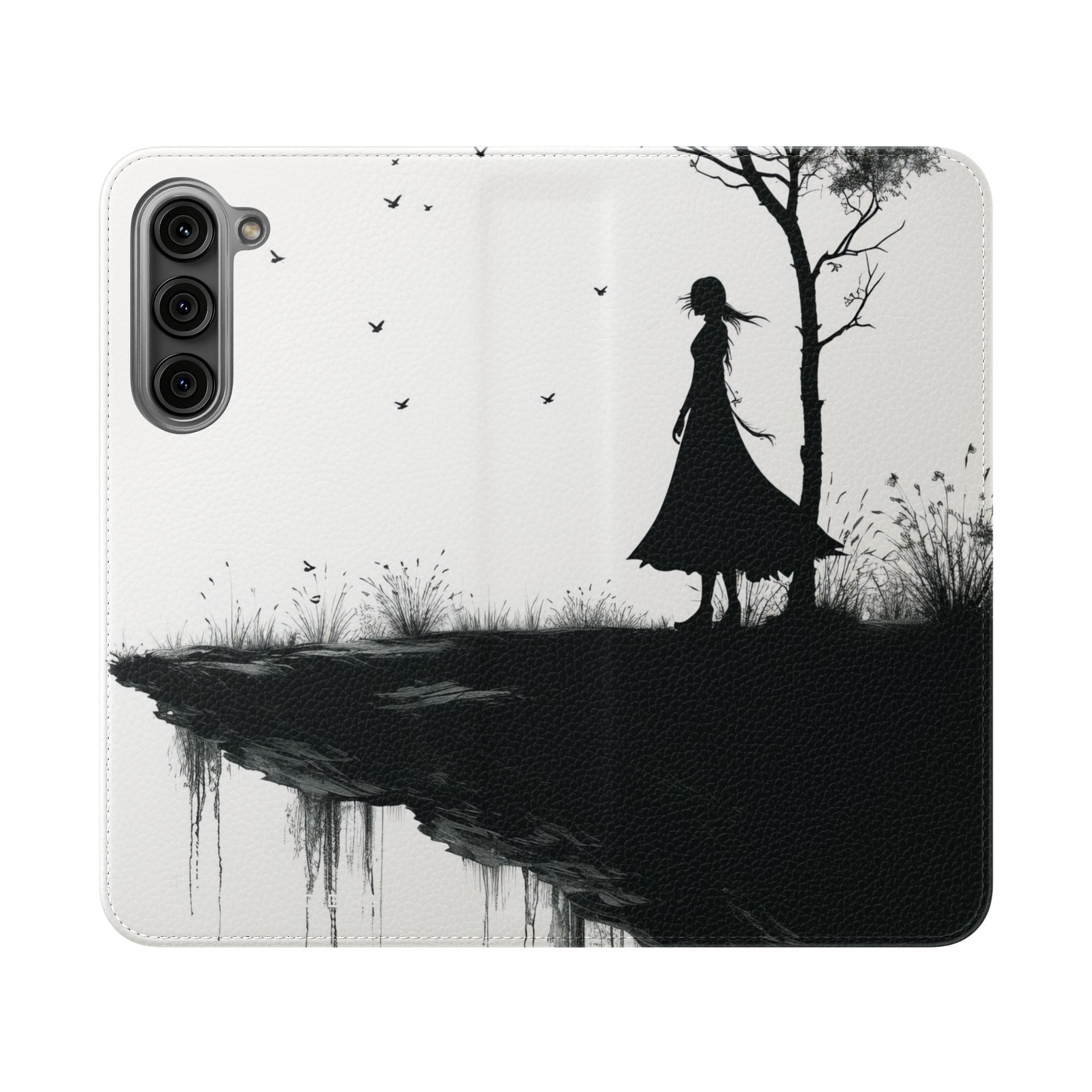 Cliff Silhouette - Samsung S23+ Case - Wallet