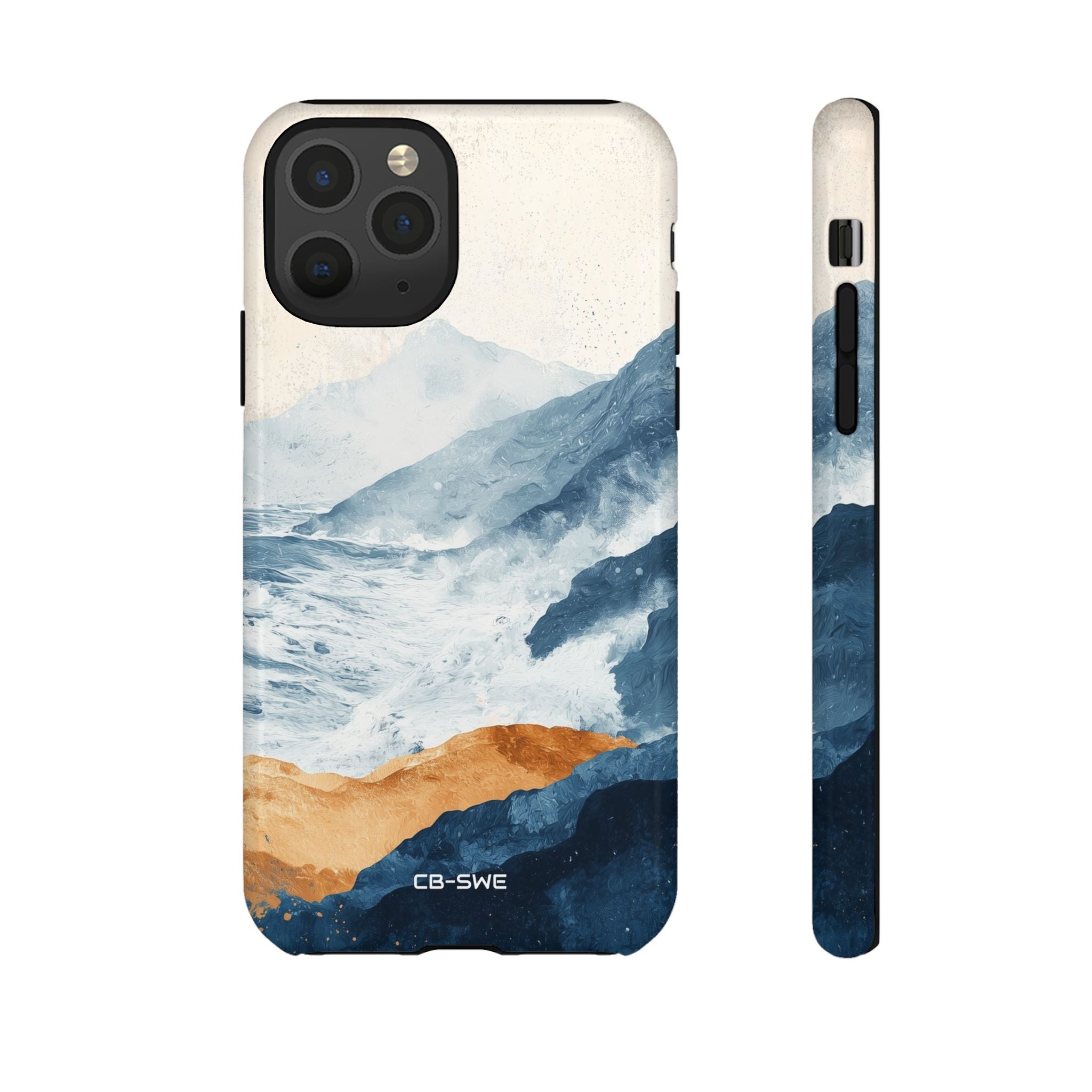 Waves Embrace Shore - iPhone Case