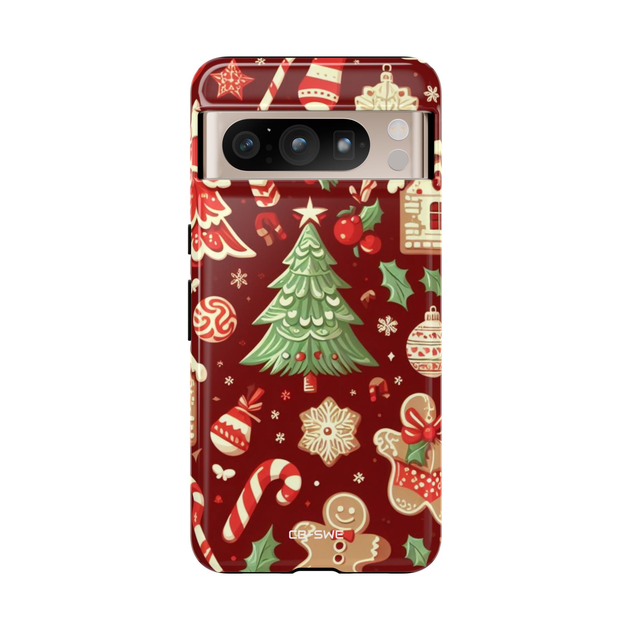 Gingerbread Joy Awaits - Google Pixel Case
