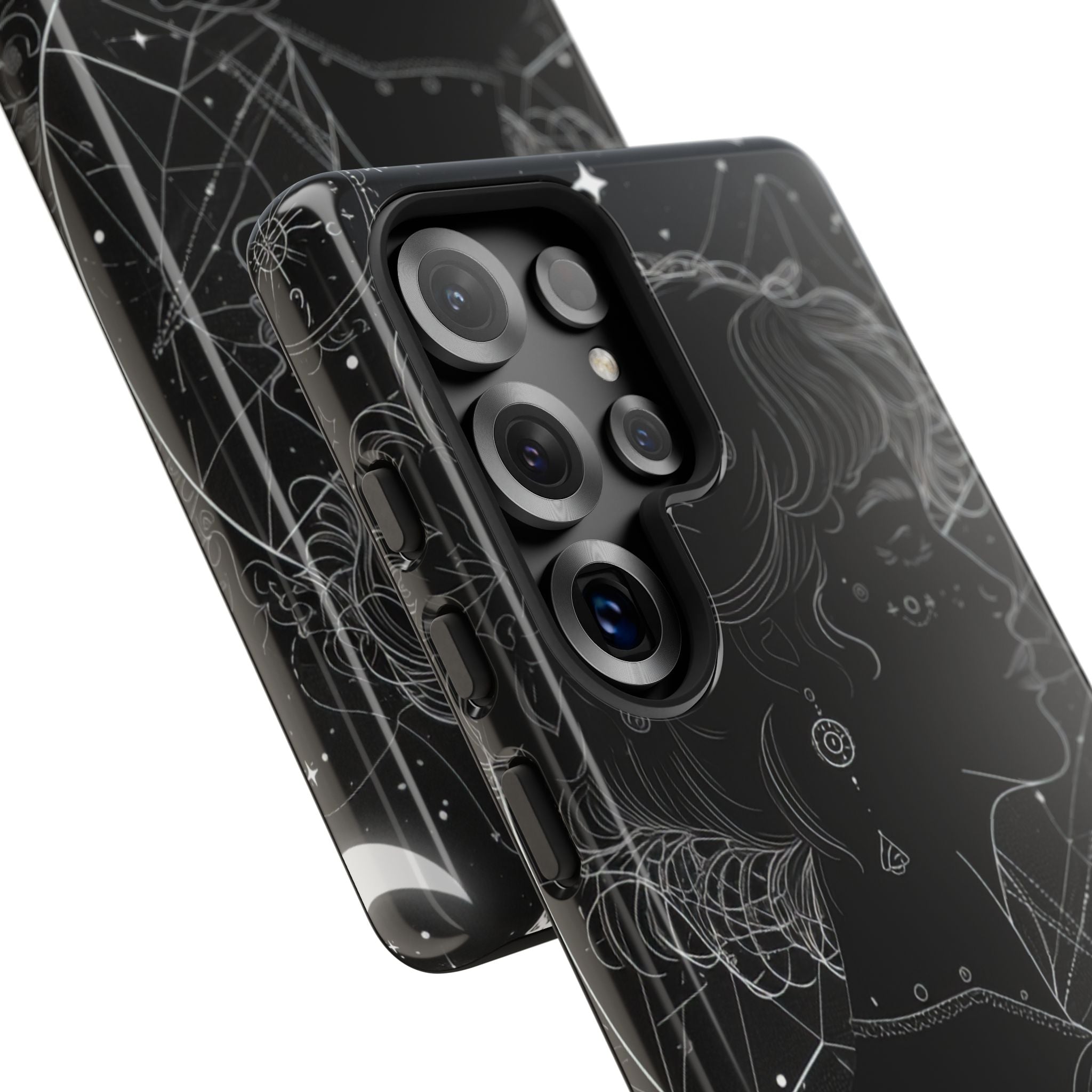 Silhouette Fioritura Celestiale Samsung S25 - Tough
