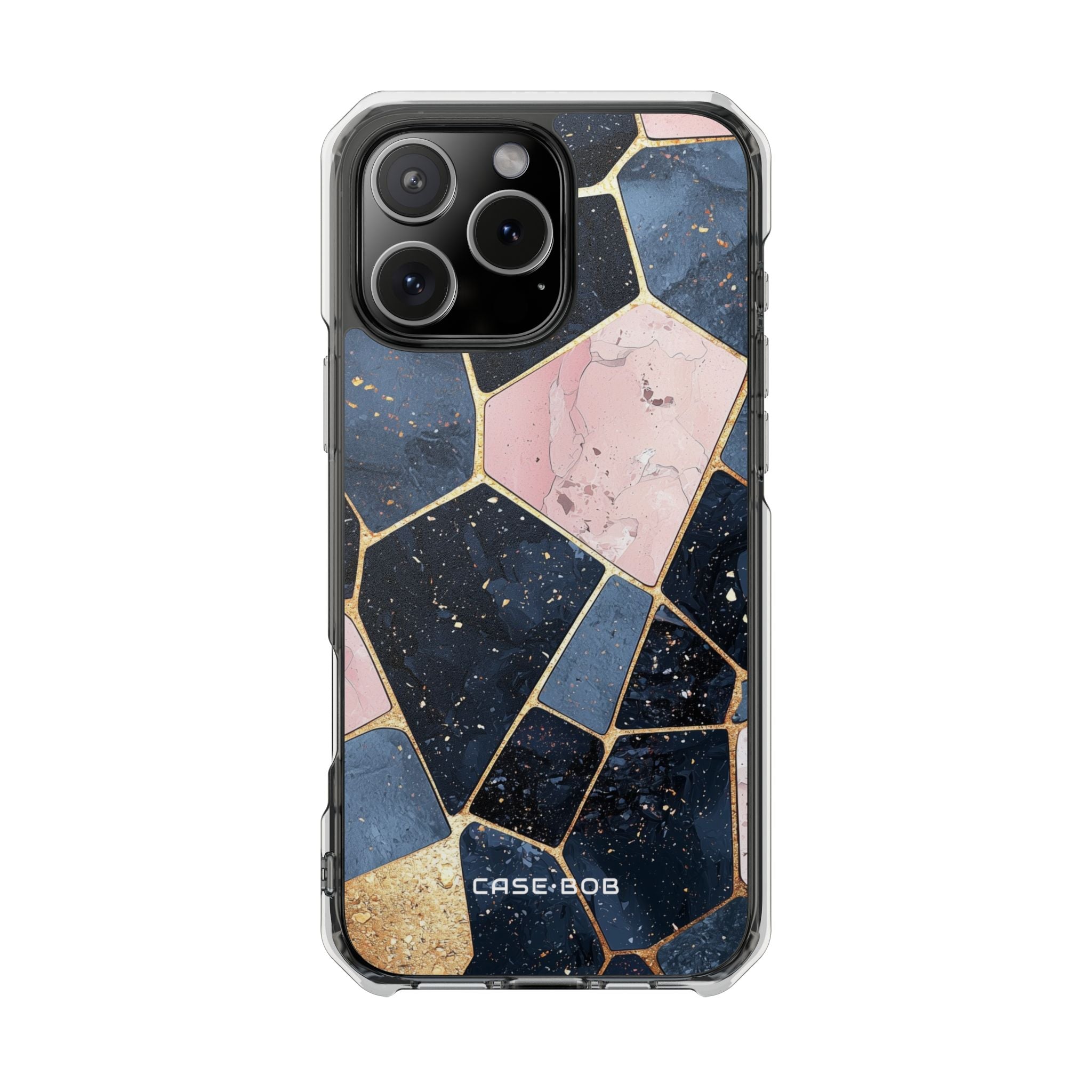 Golden Mosaic iPhone 16 Pro Max Case - Impact